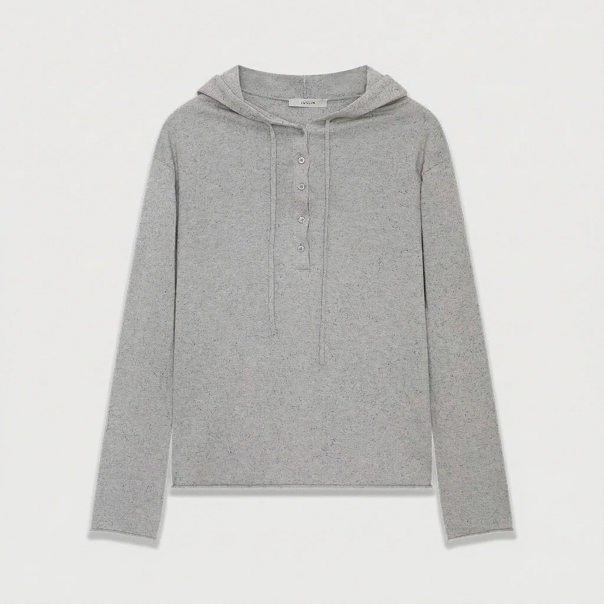 Hooded Henley Top - Image 7
