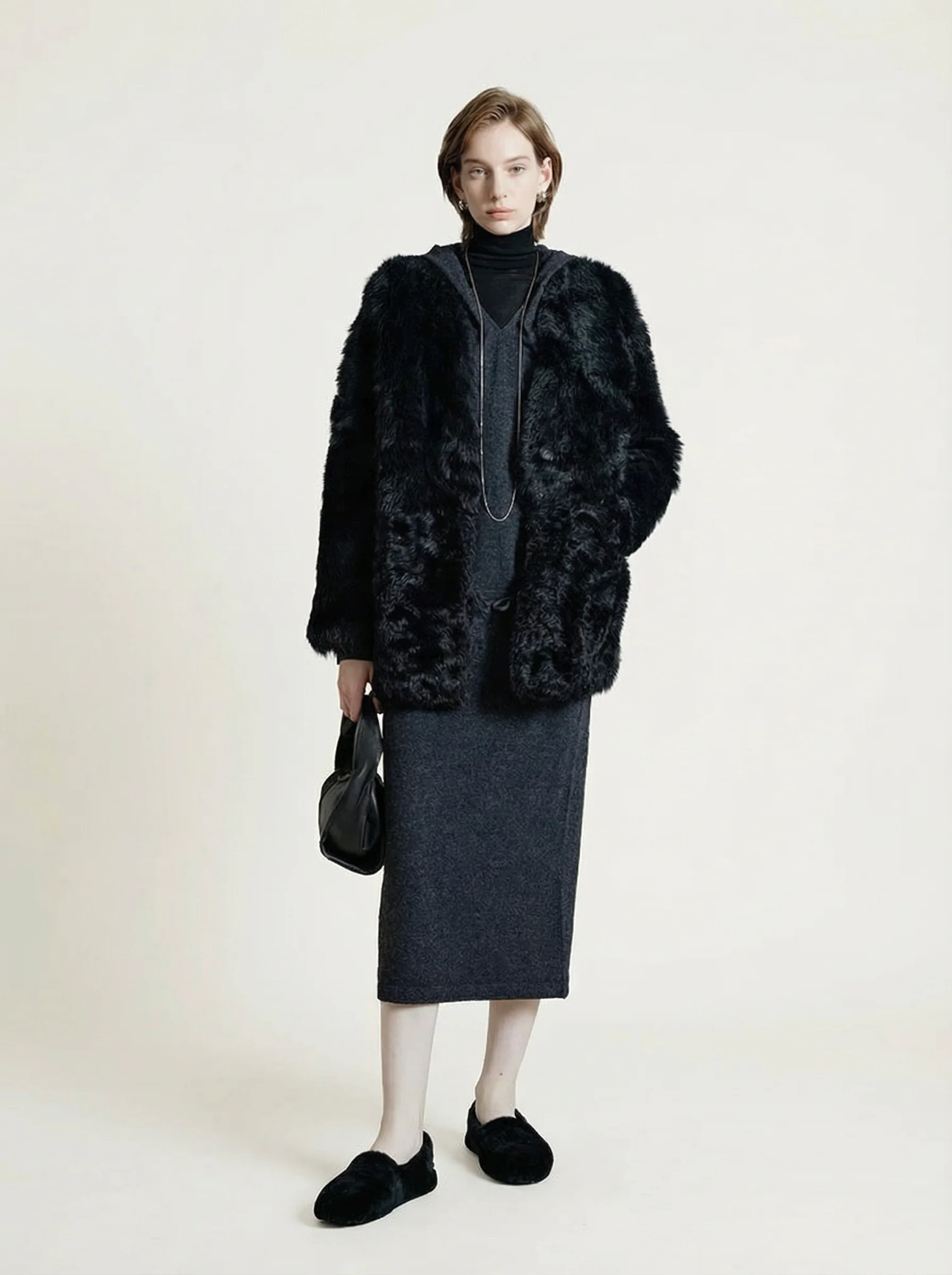 Hooded Knit Set