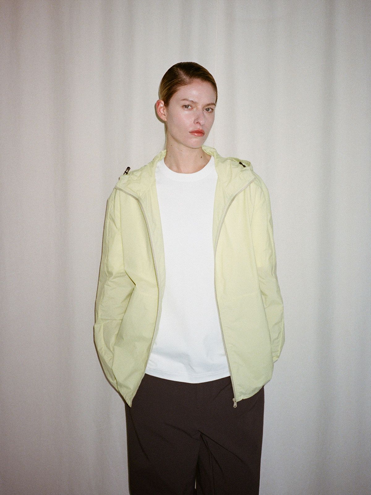 Hooded Nylon Windbreaker - Image 2