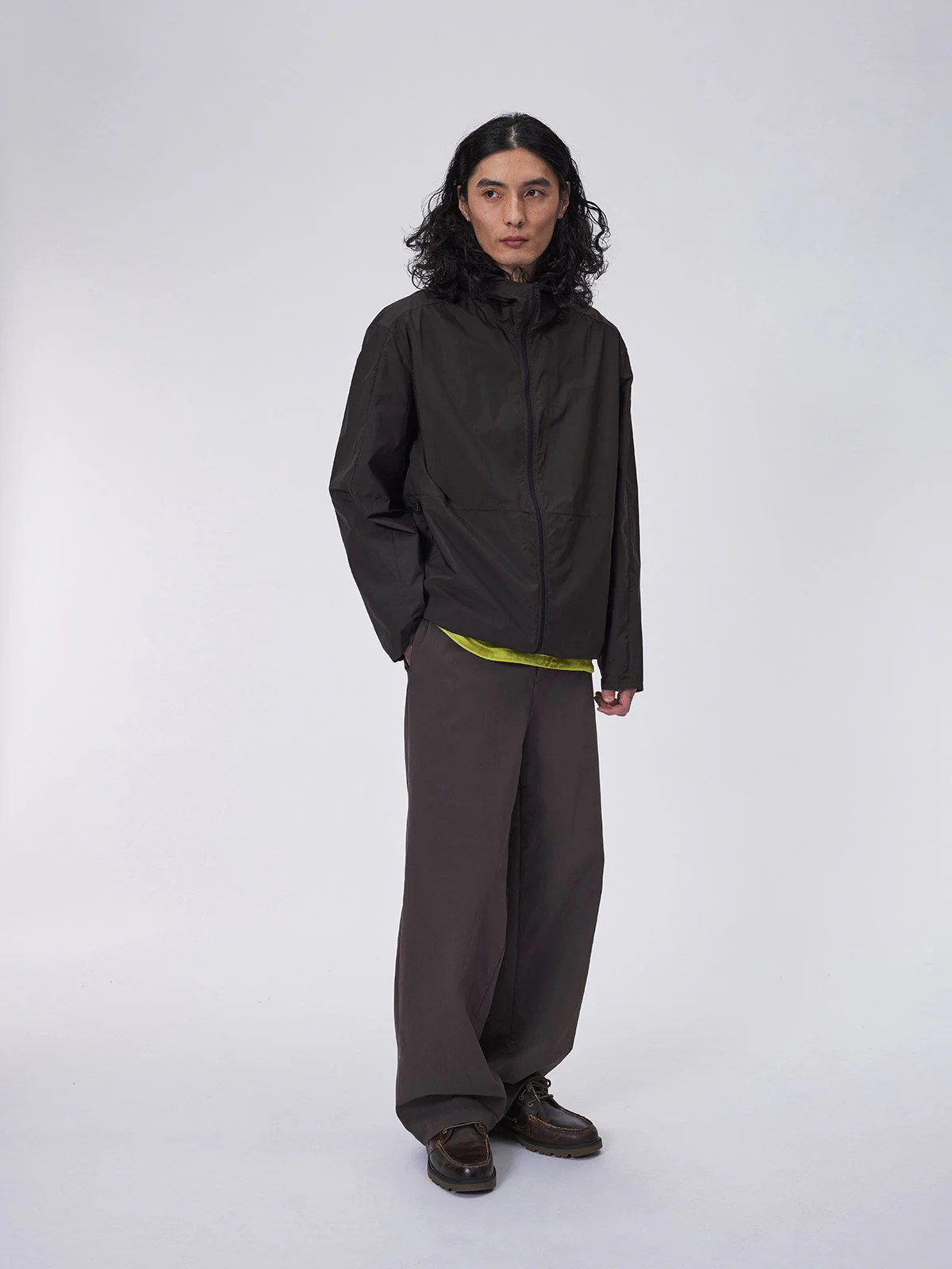 Hooded Nylon Windbreaker - Image 3
