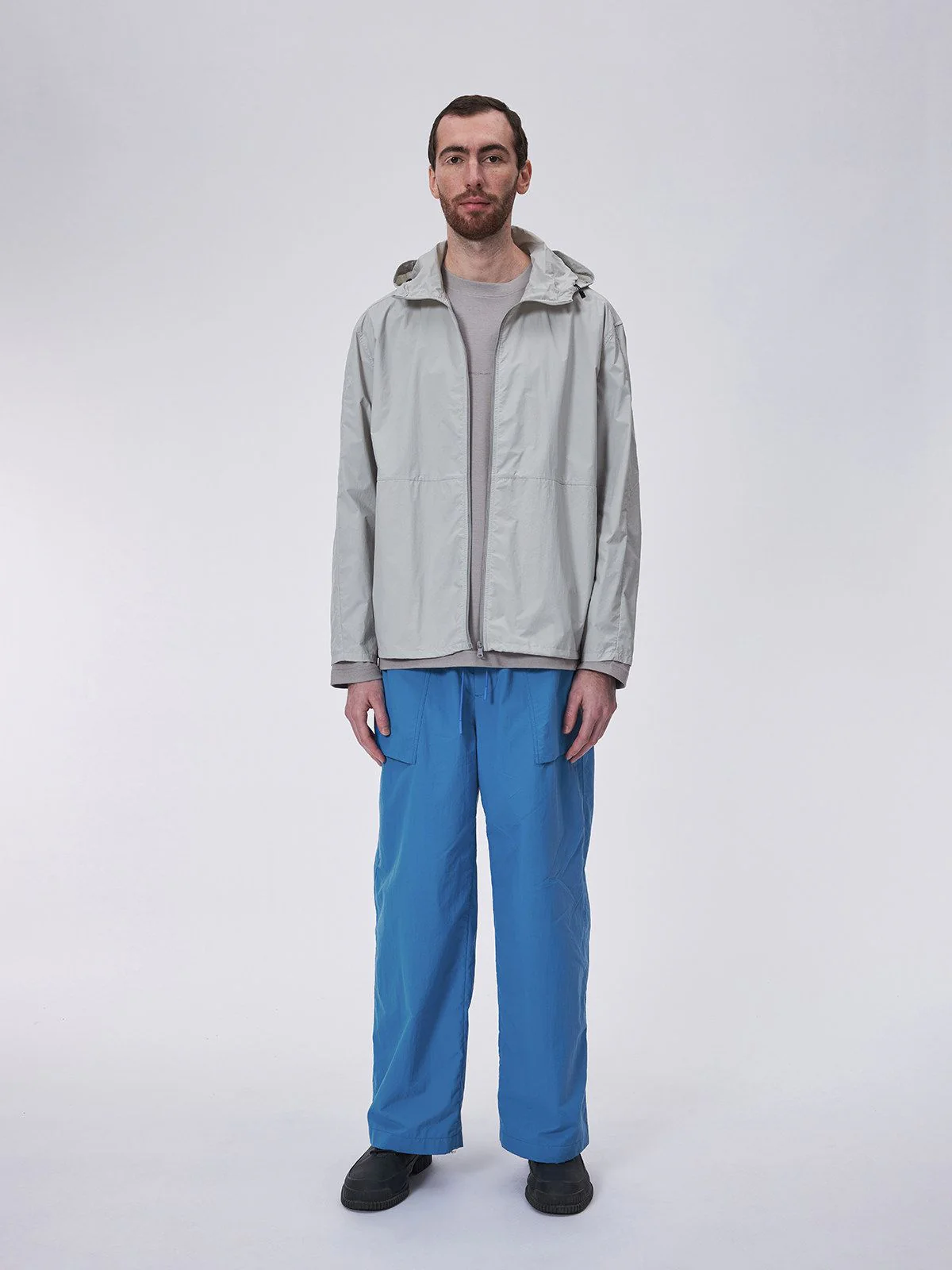 Hooded Nylon Windbreaker - Image 4