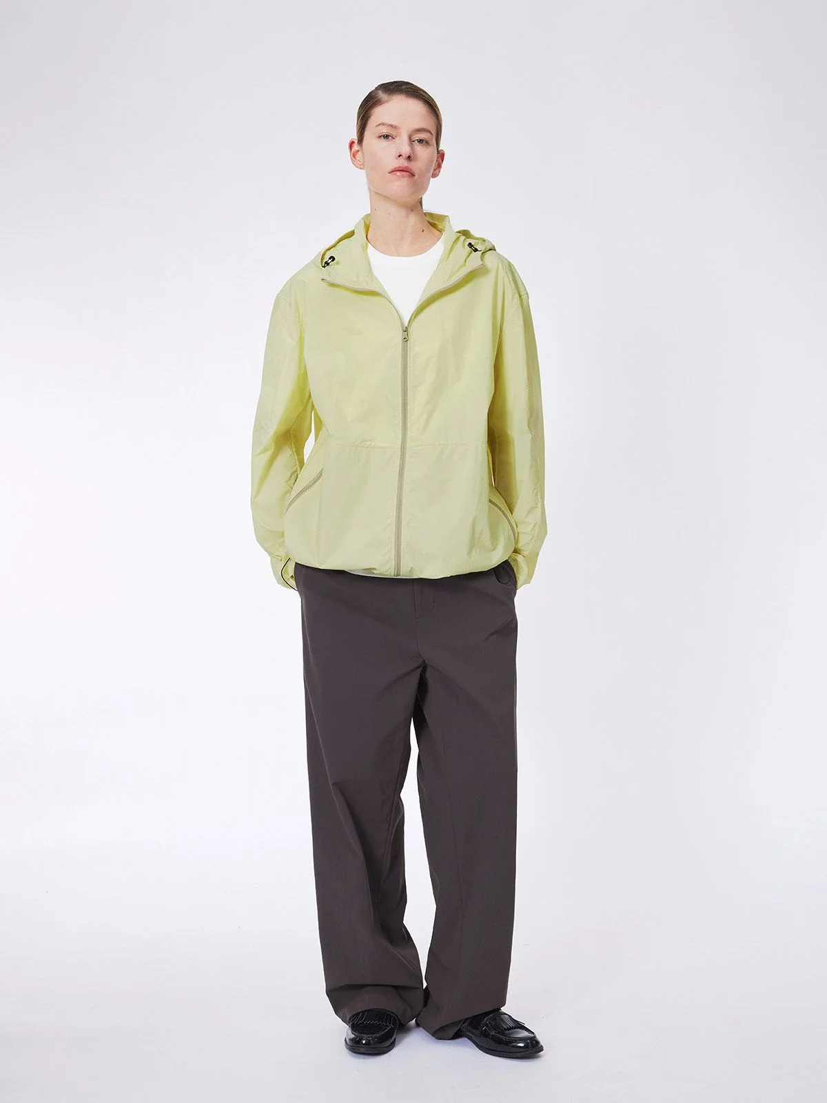 Hooded Nylon Windbreaker - Image 6