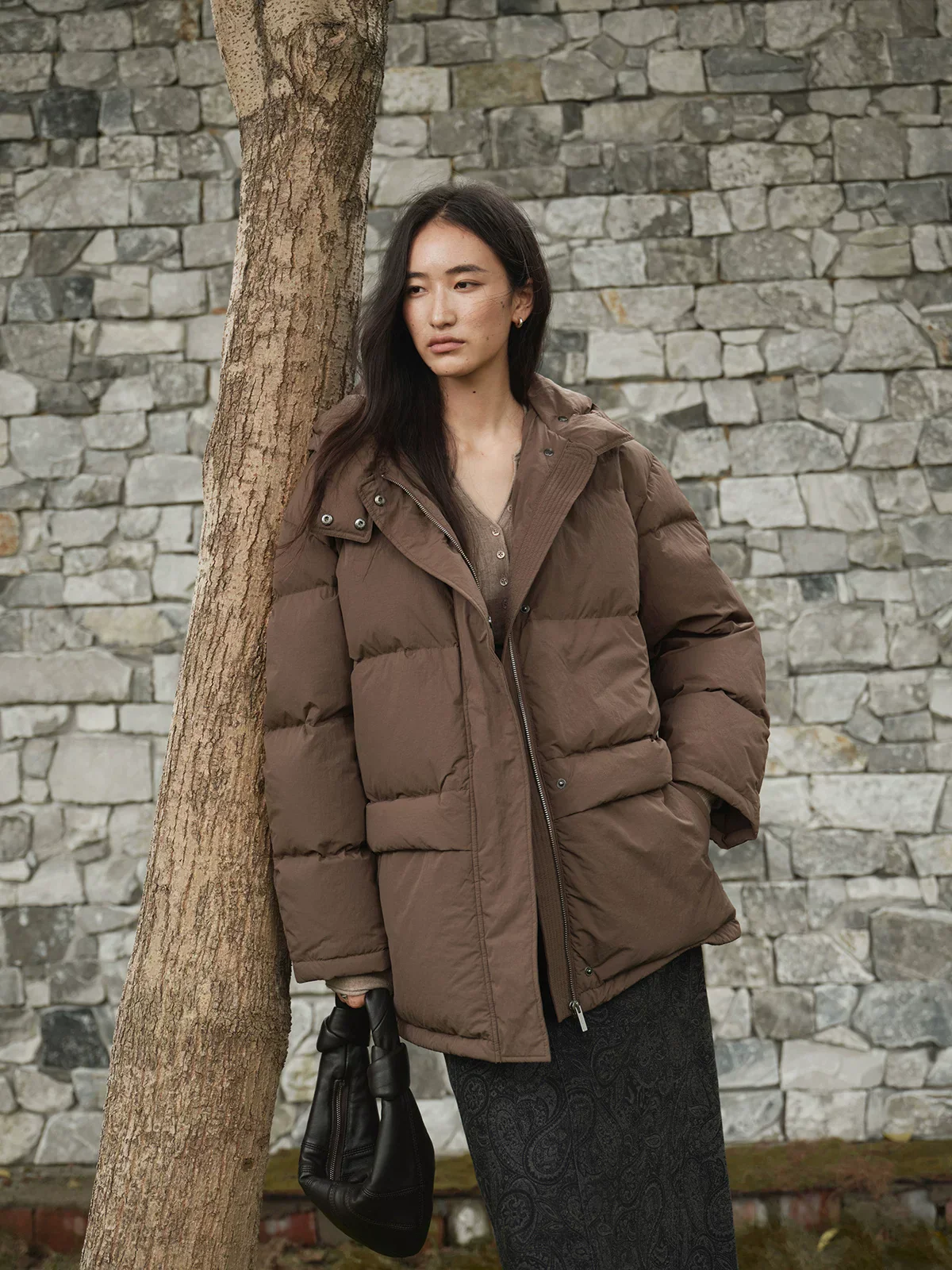 Hooded Puffer Coat - Image 5