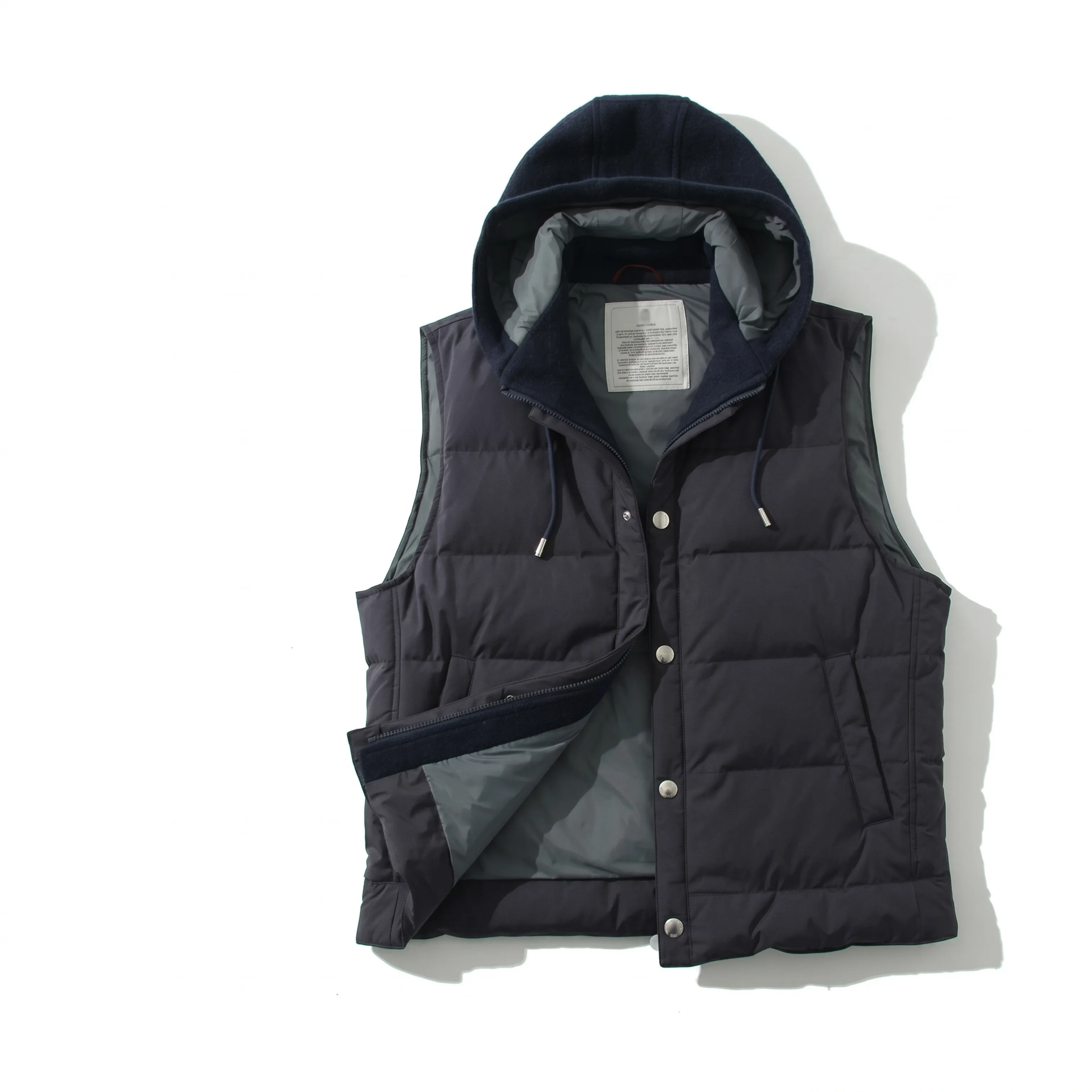 Hooded Puffer Vest - Image 8