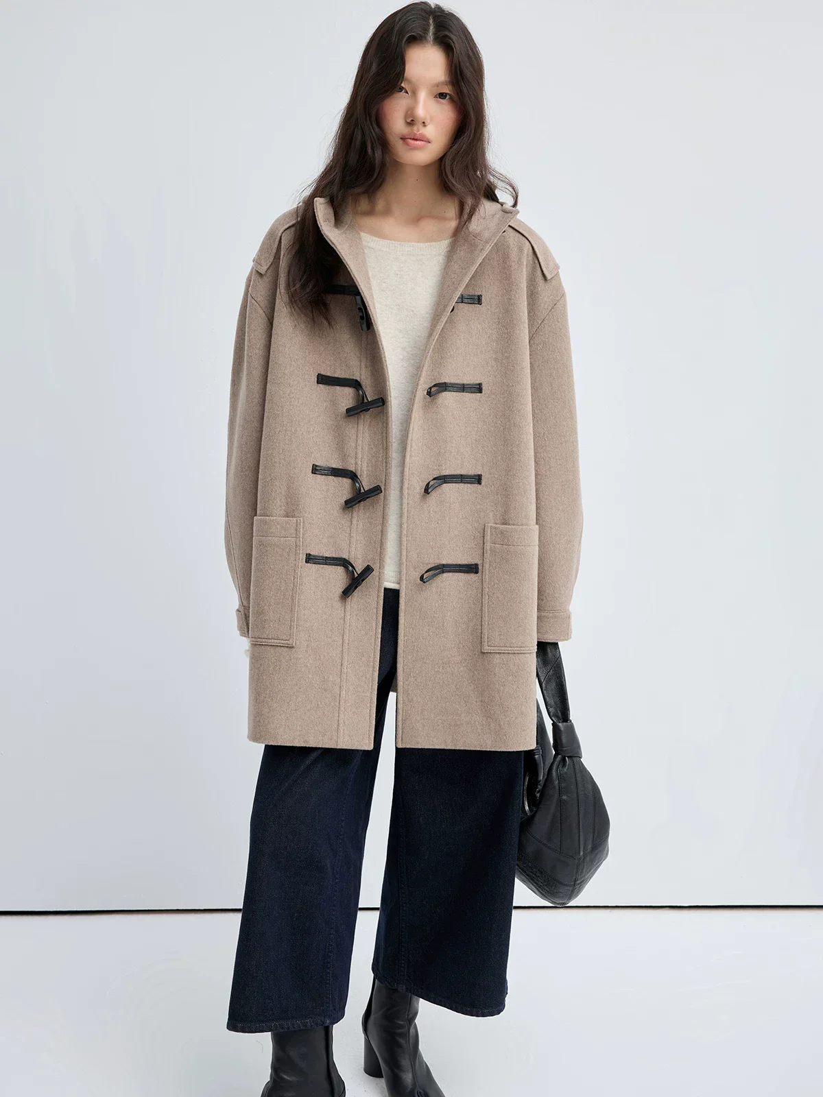 Hooded Toggle Coat - Image 2