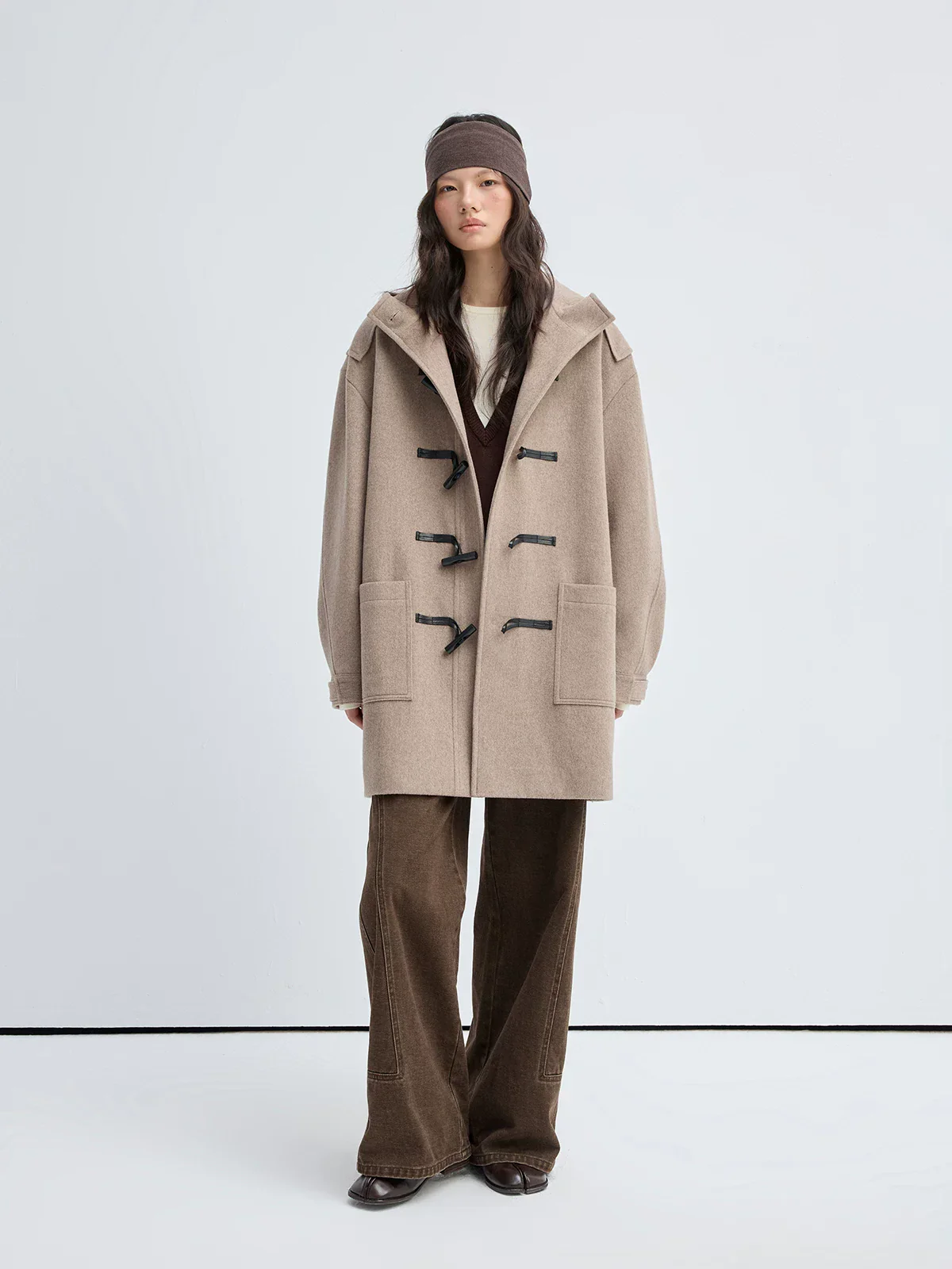 Hooded Toggle Coat - Image 3