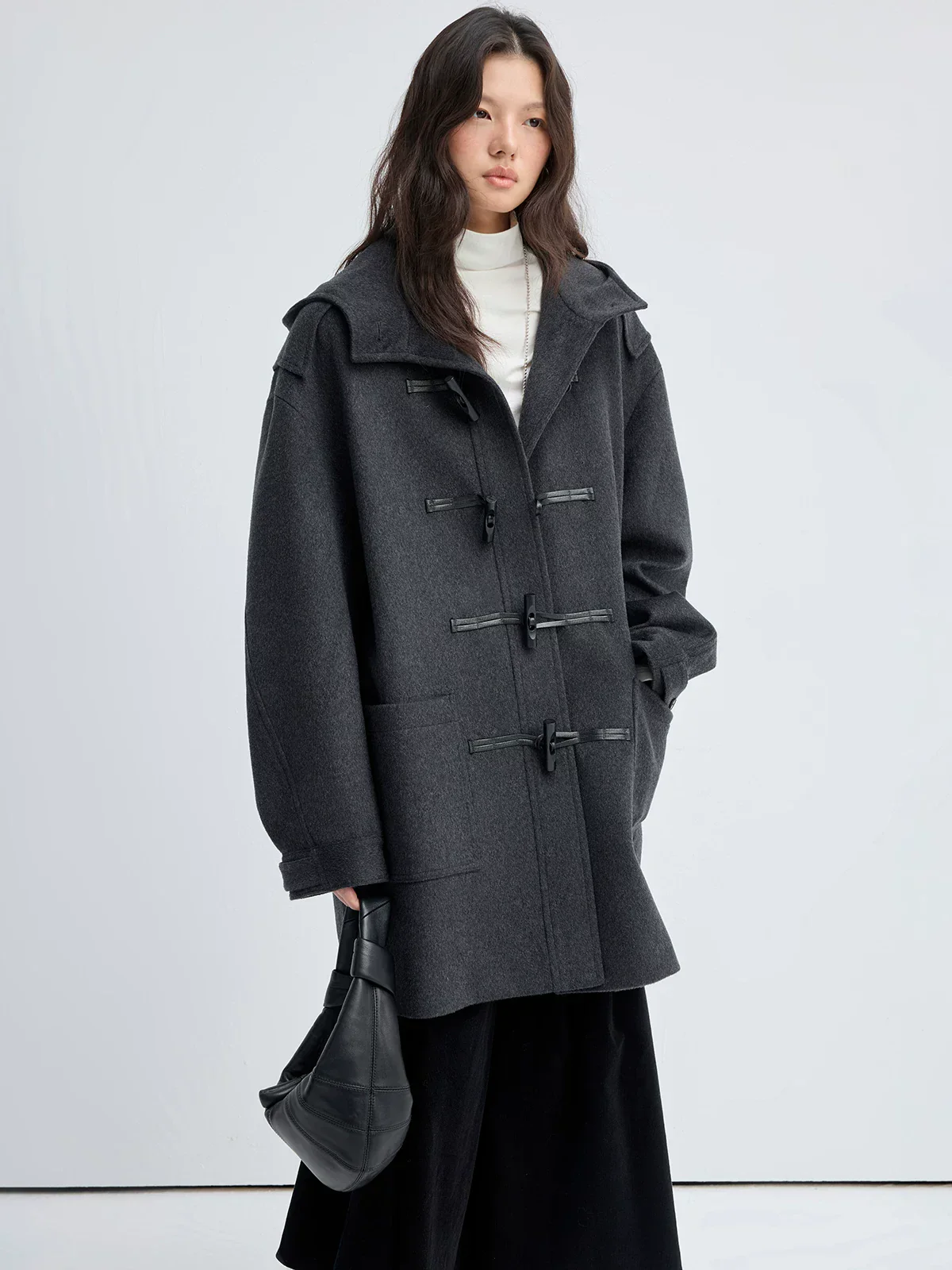 Hooded Toggle Coat - Image 4