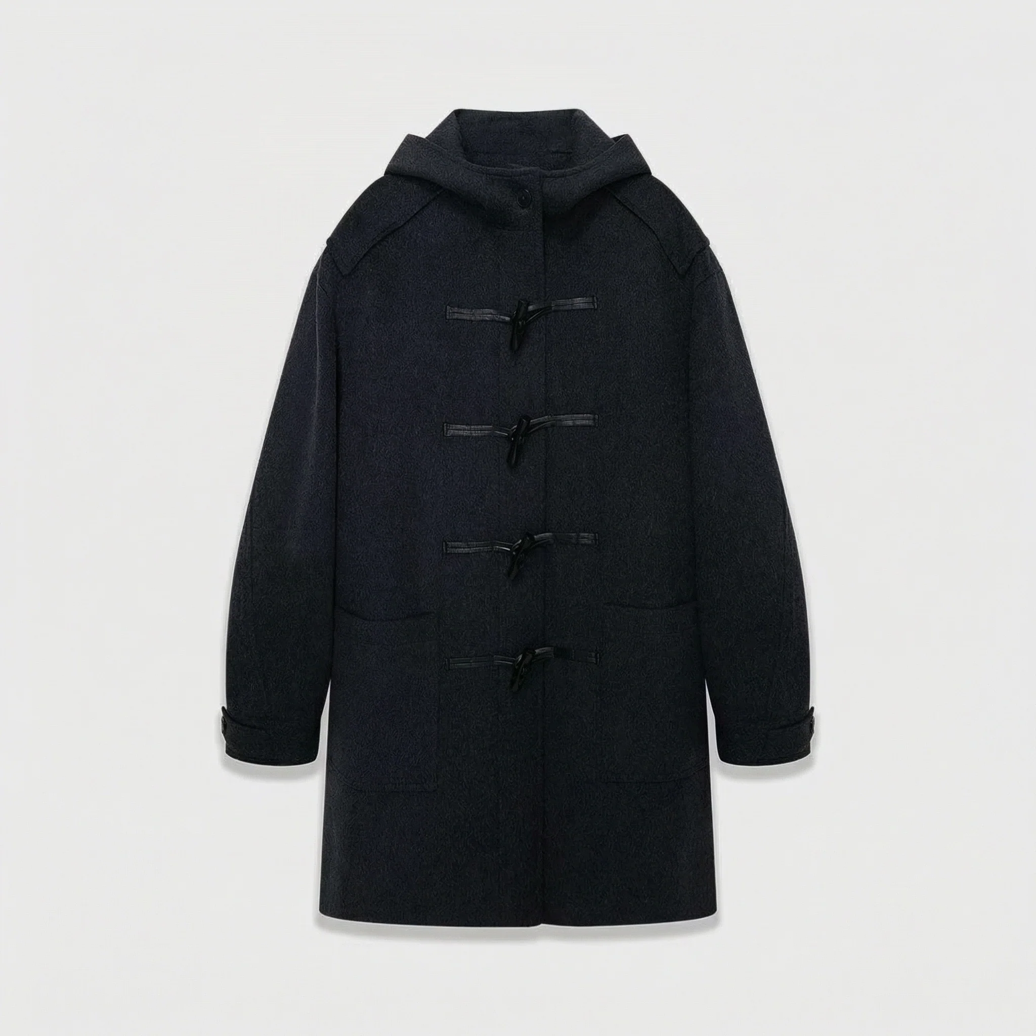 Hooded Toggle Coat - Image 6