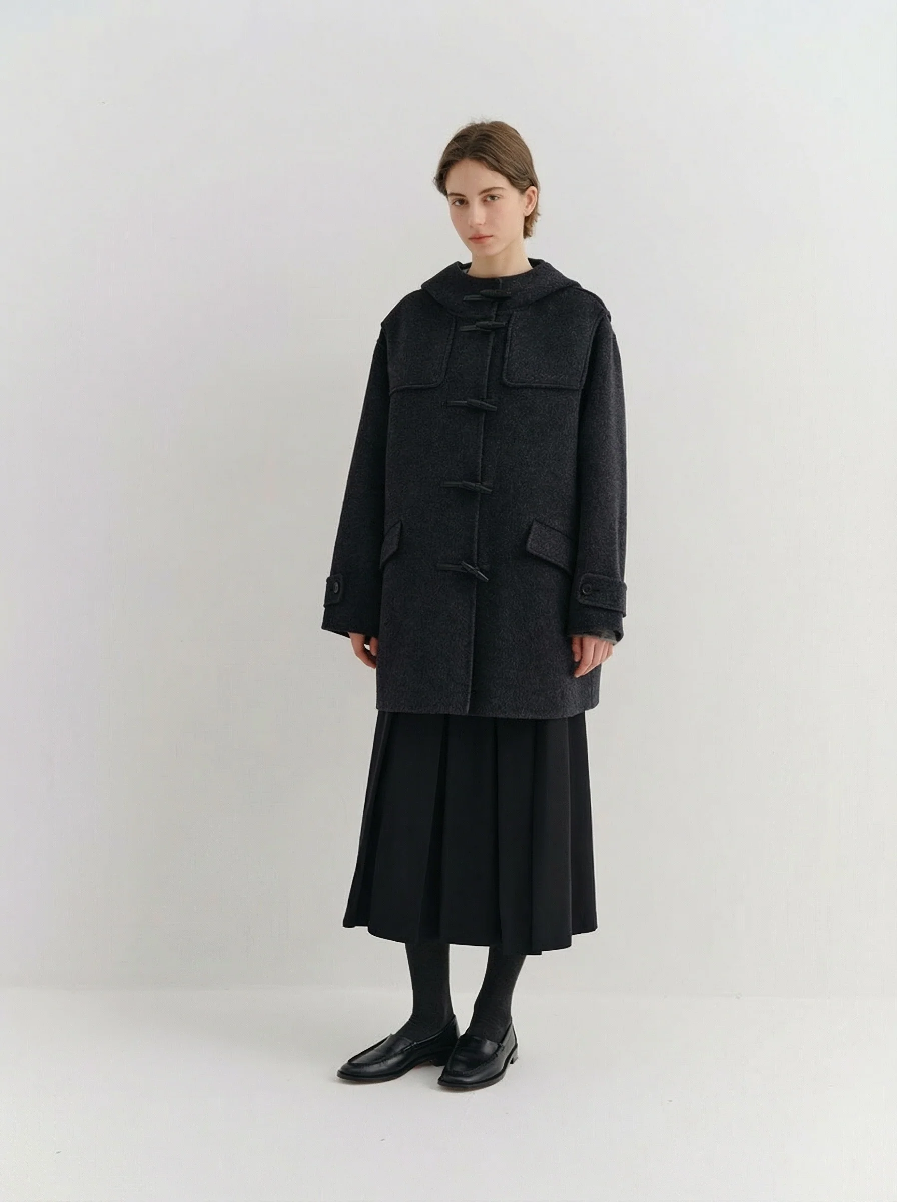 Hooded Toggle Coat - Image 4