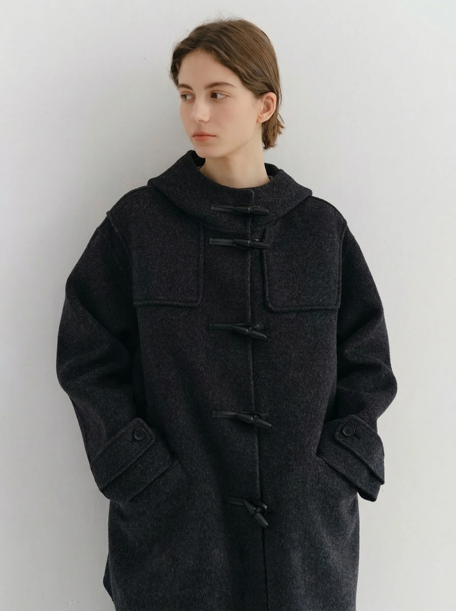 Hooded Toggle Coat - Image 5