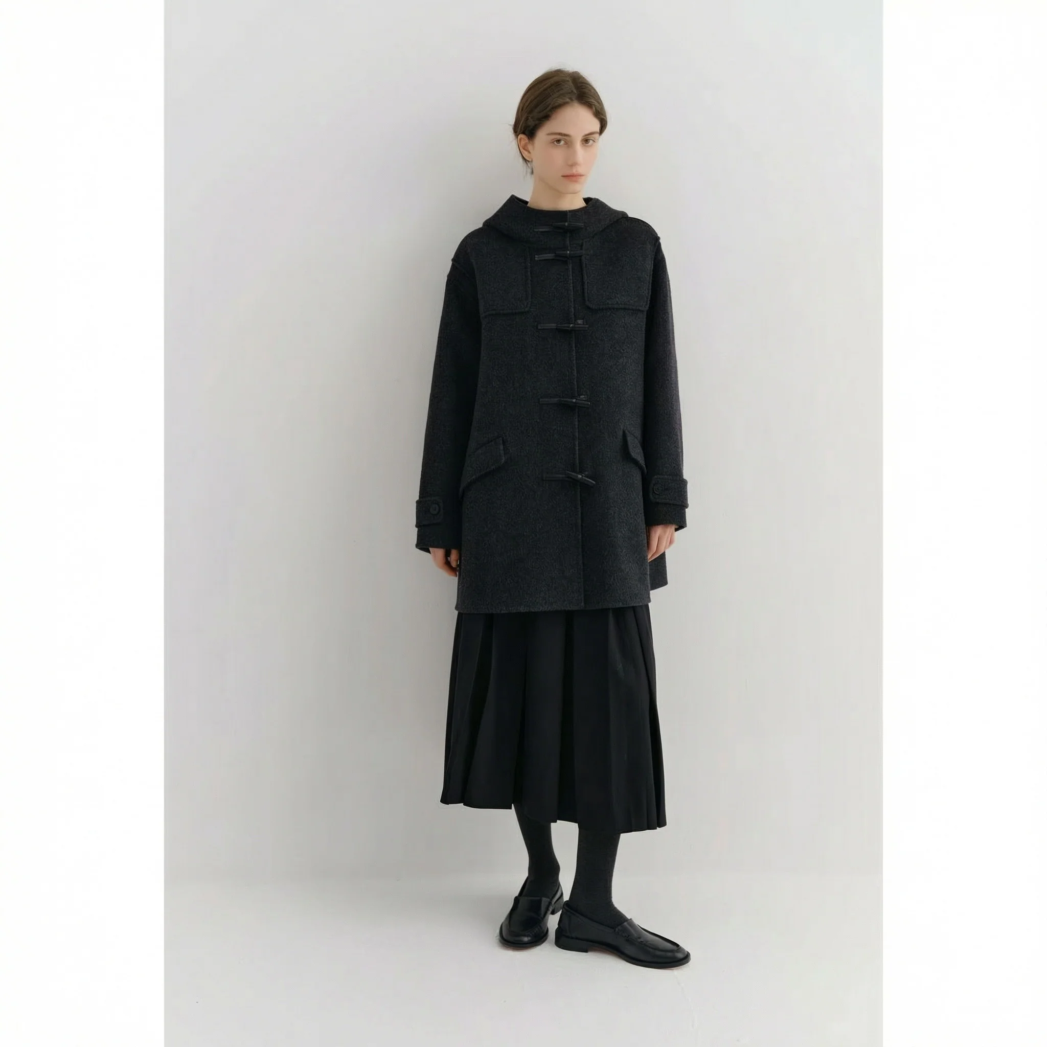 Hooded Toggle Coat - Image 6