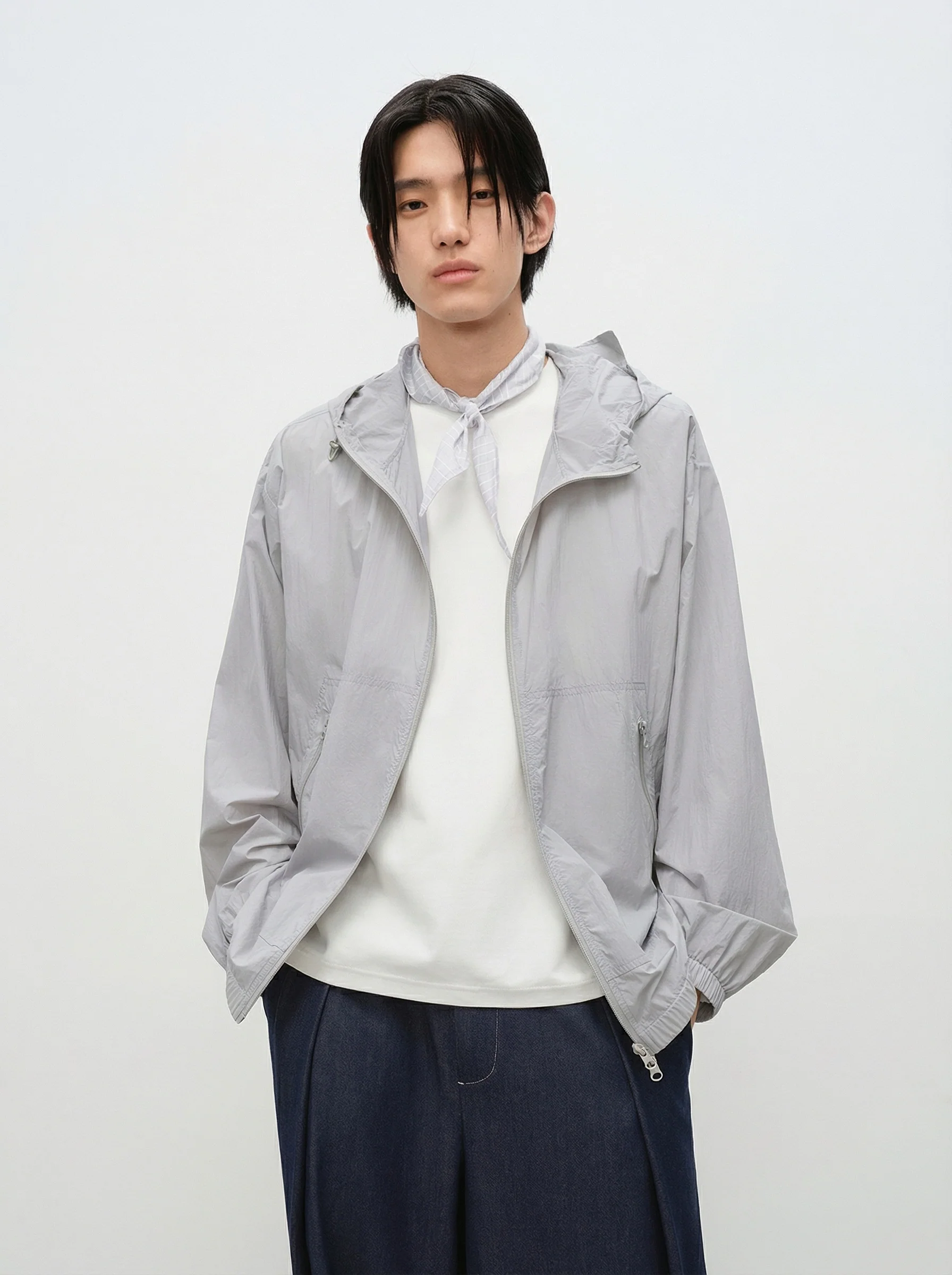 Hooded UV Wind Jacket