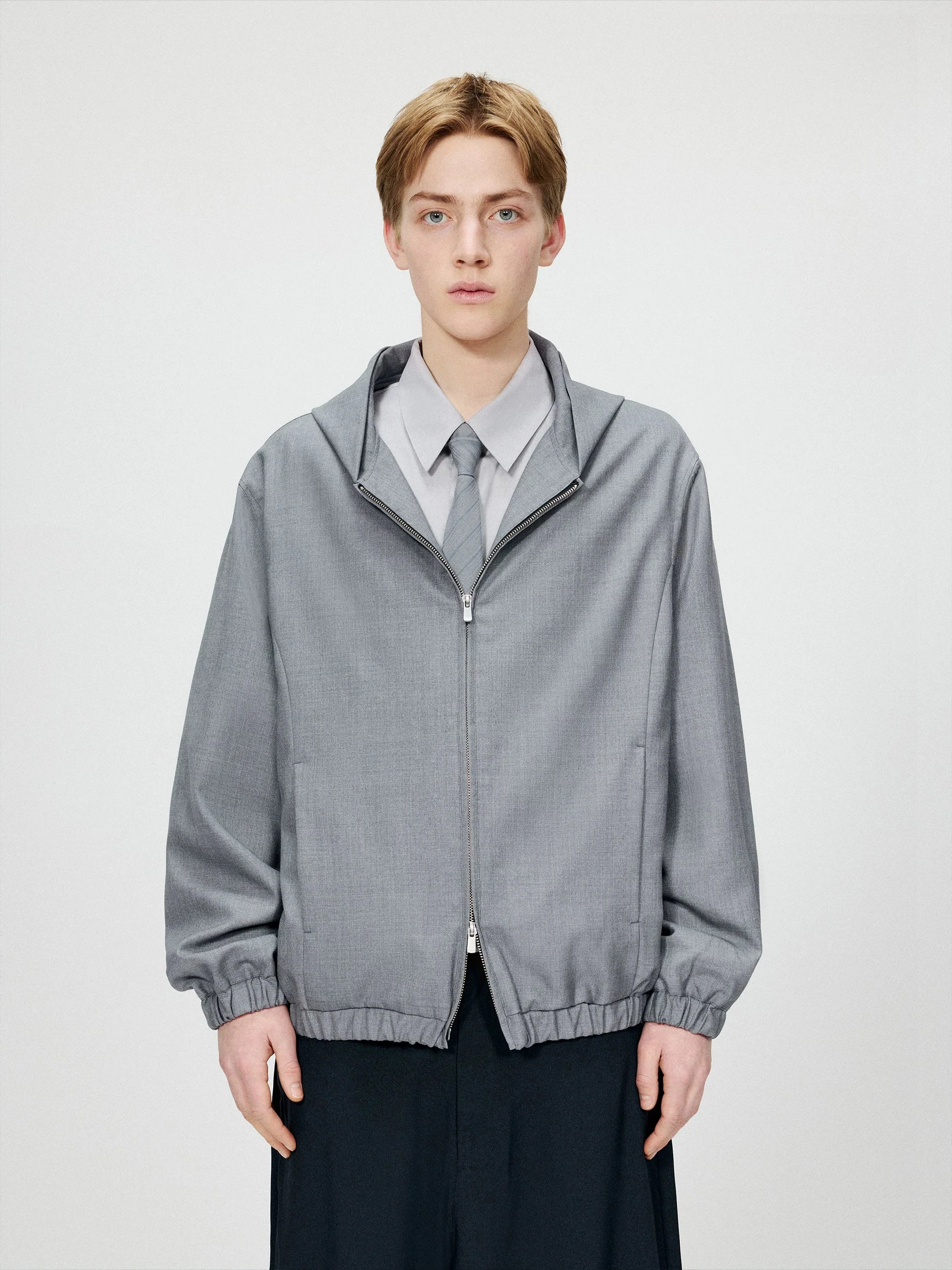 Hooded Zip Jacket