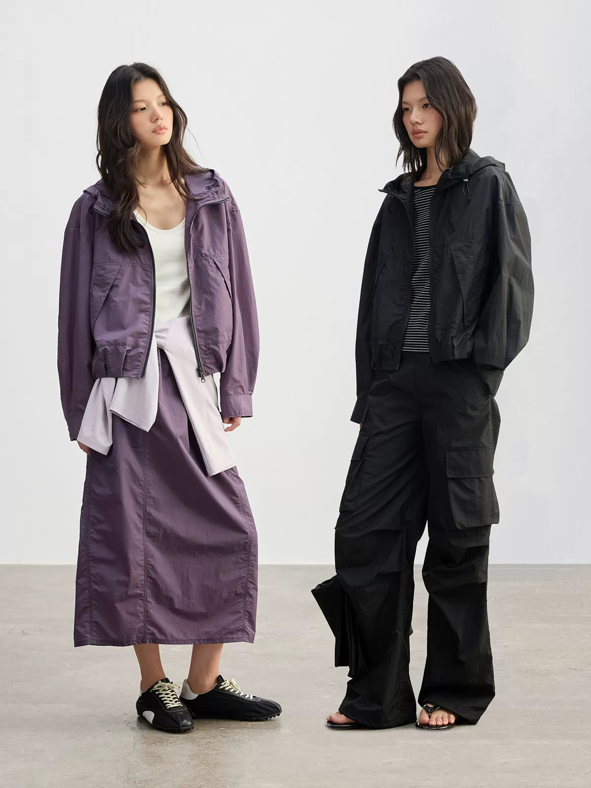 Hooded Zip Jacket