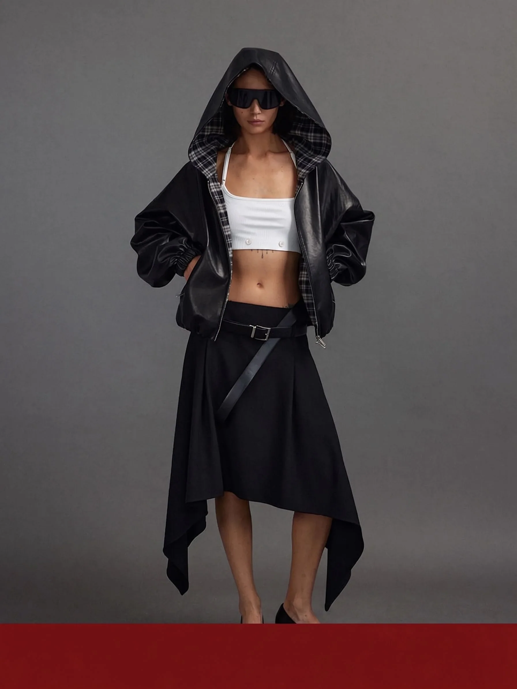 Hooded Zip Jacket