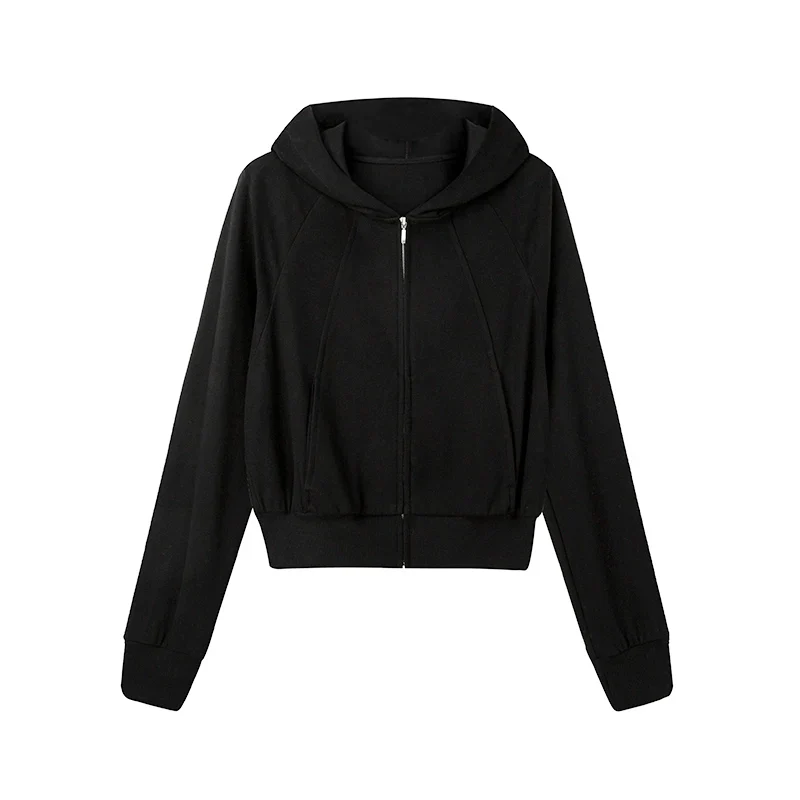 Hooded Zip-Up Cardigan - Image 5