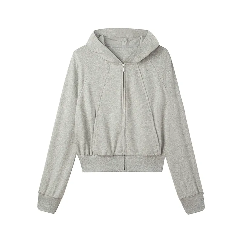 Hooded Zip-Up Cardigan - Image 6