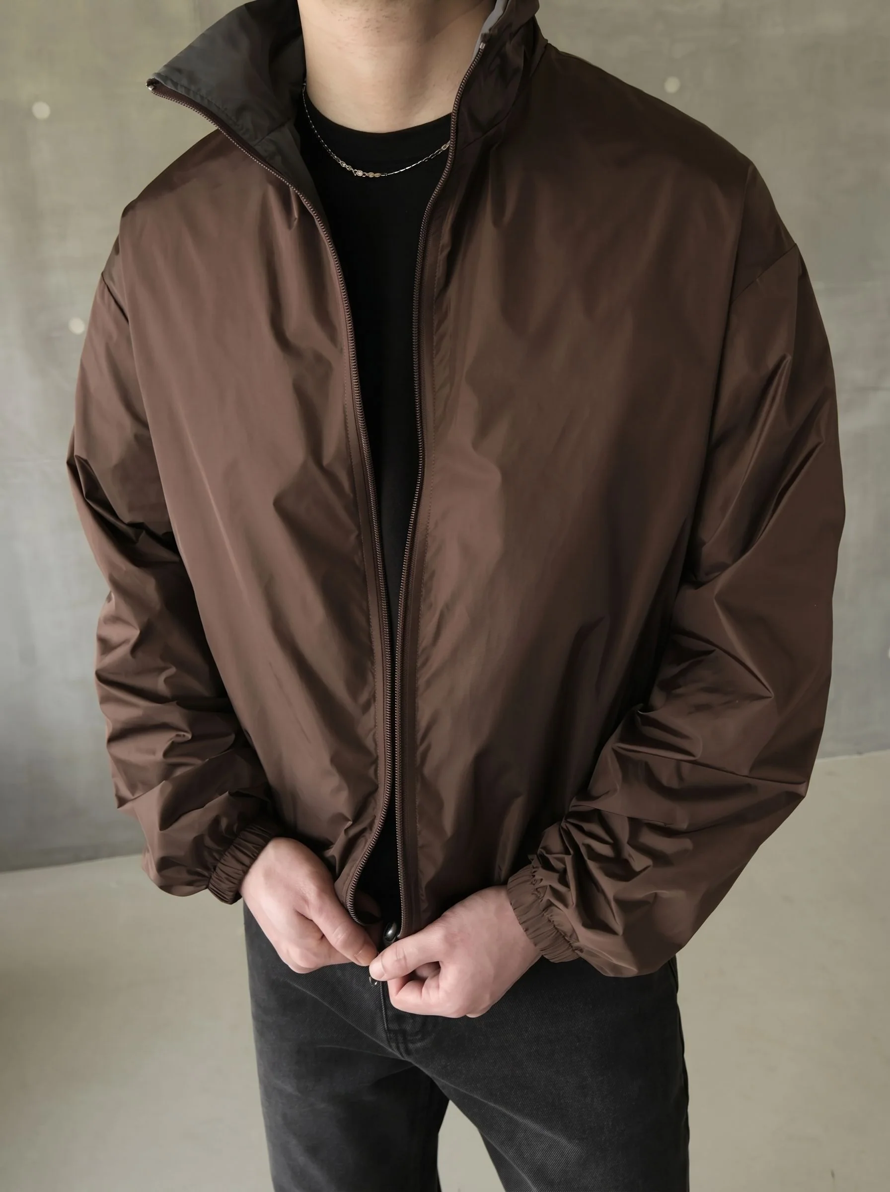 Hooded Zip Windbreaker