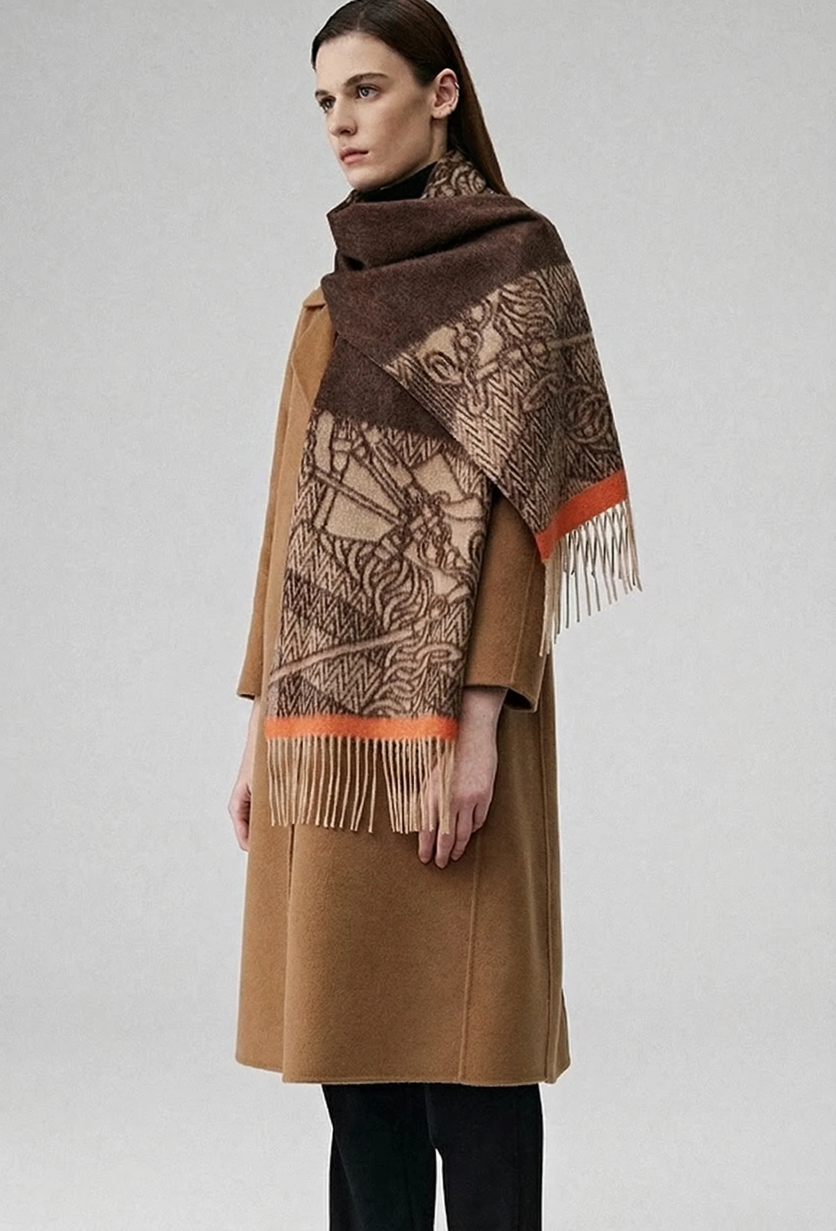 Horse Jacquard Scarf - Image 3