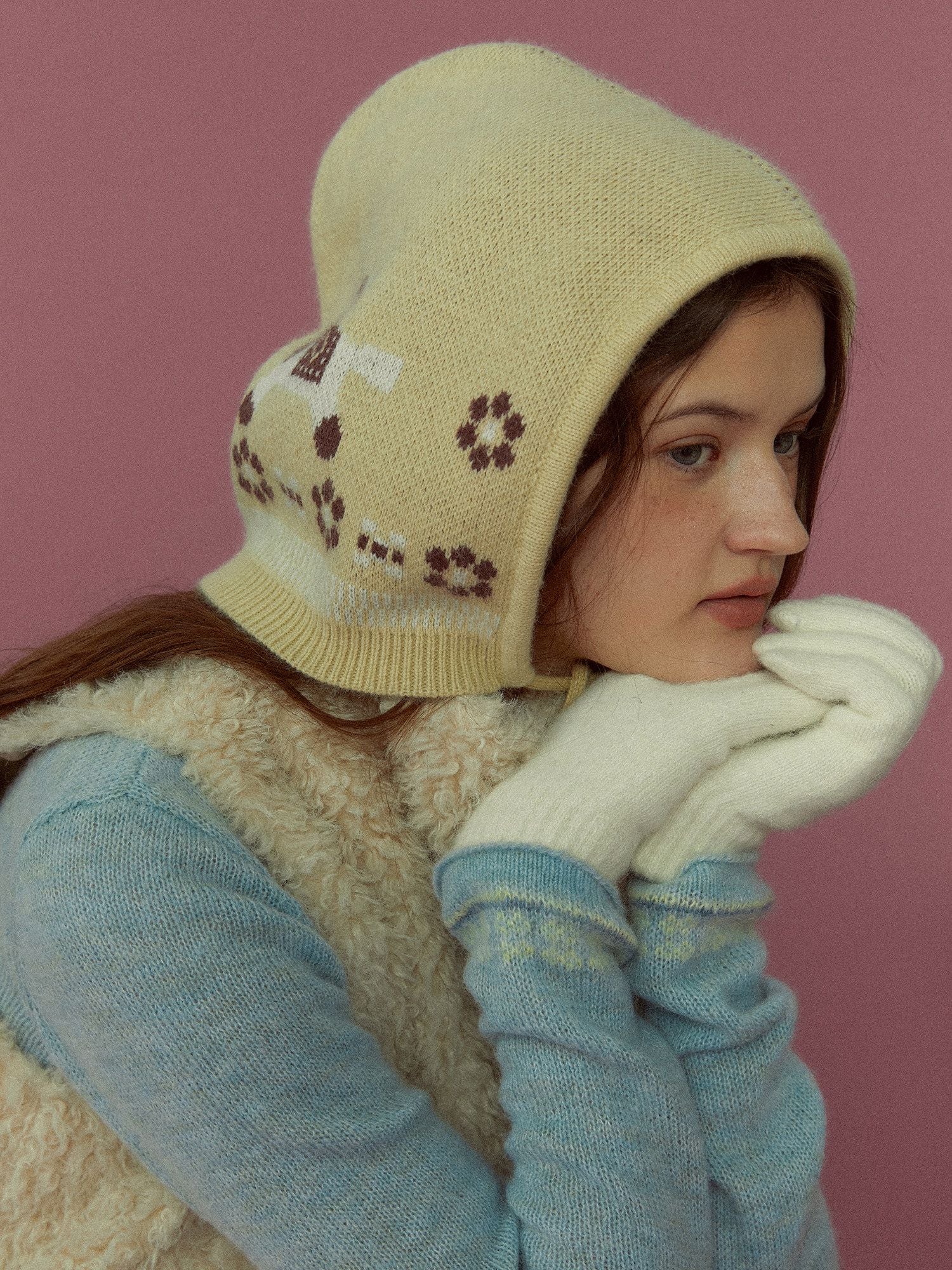 Horse Knit Bonnet - Image 2