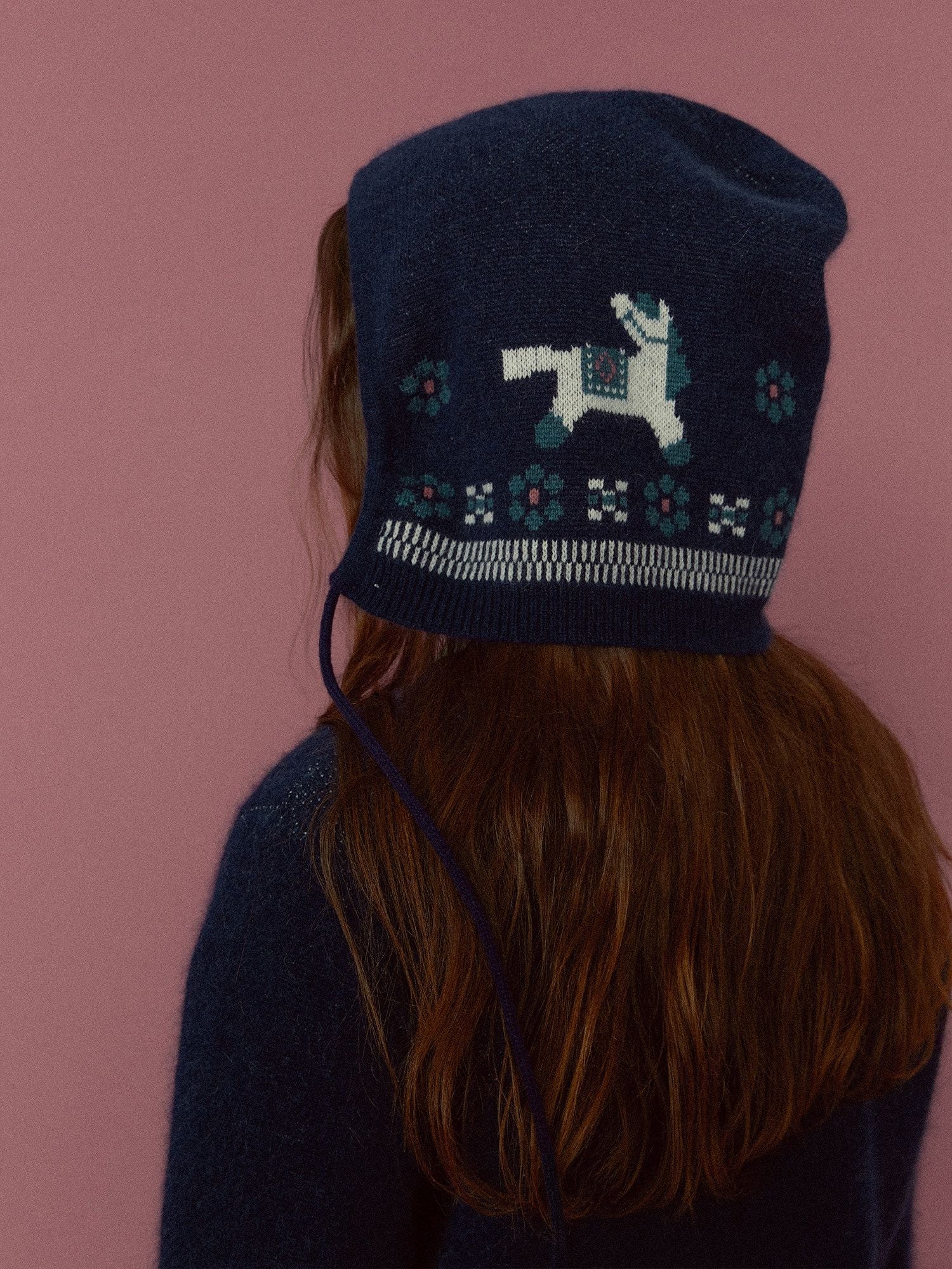 Horse Knit Bonnet - Image 5