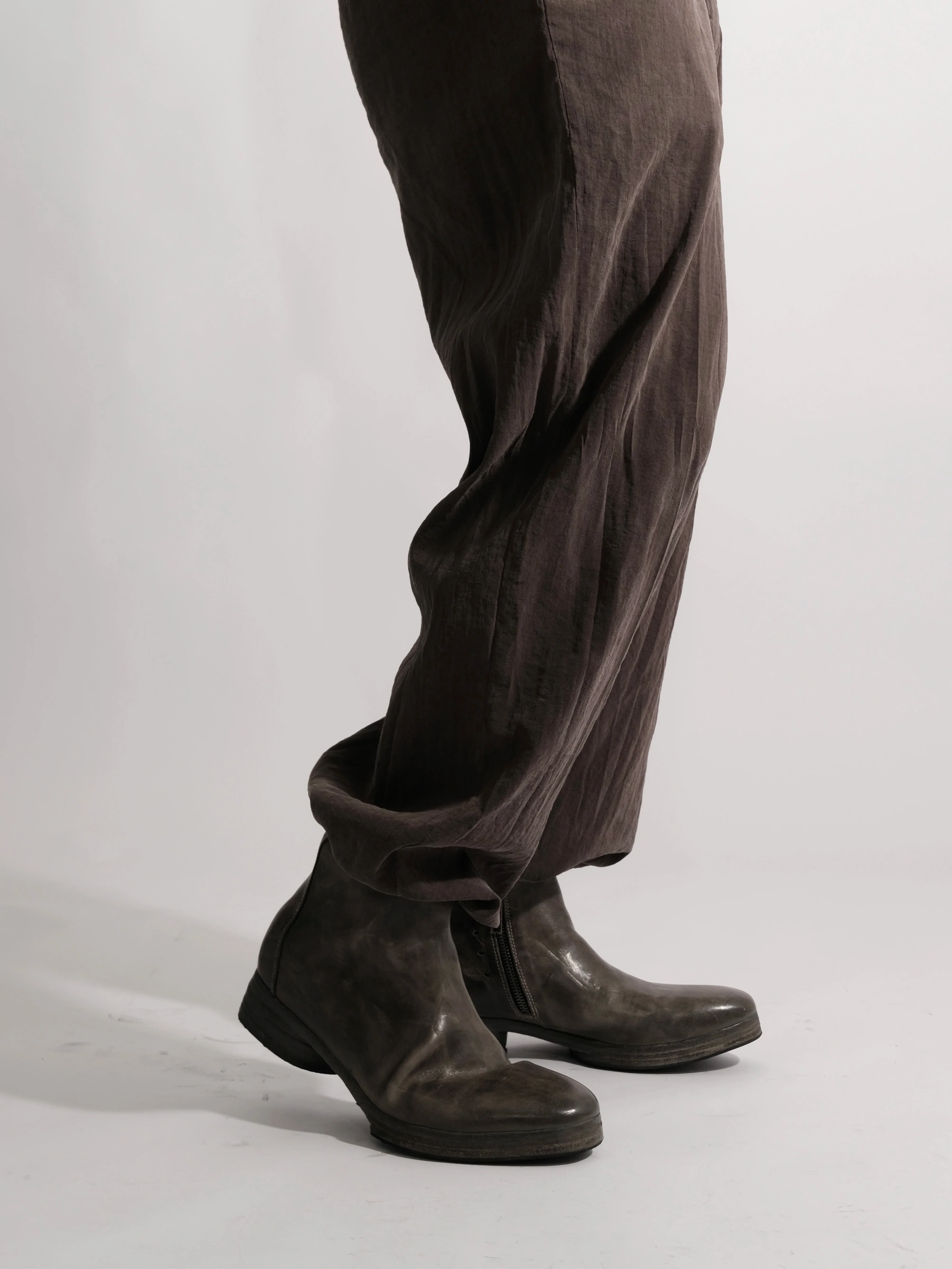 Horsehide Side-Zip Ankle Boots - Image 6