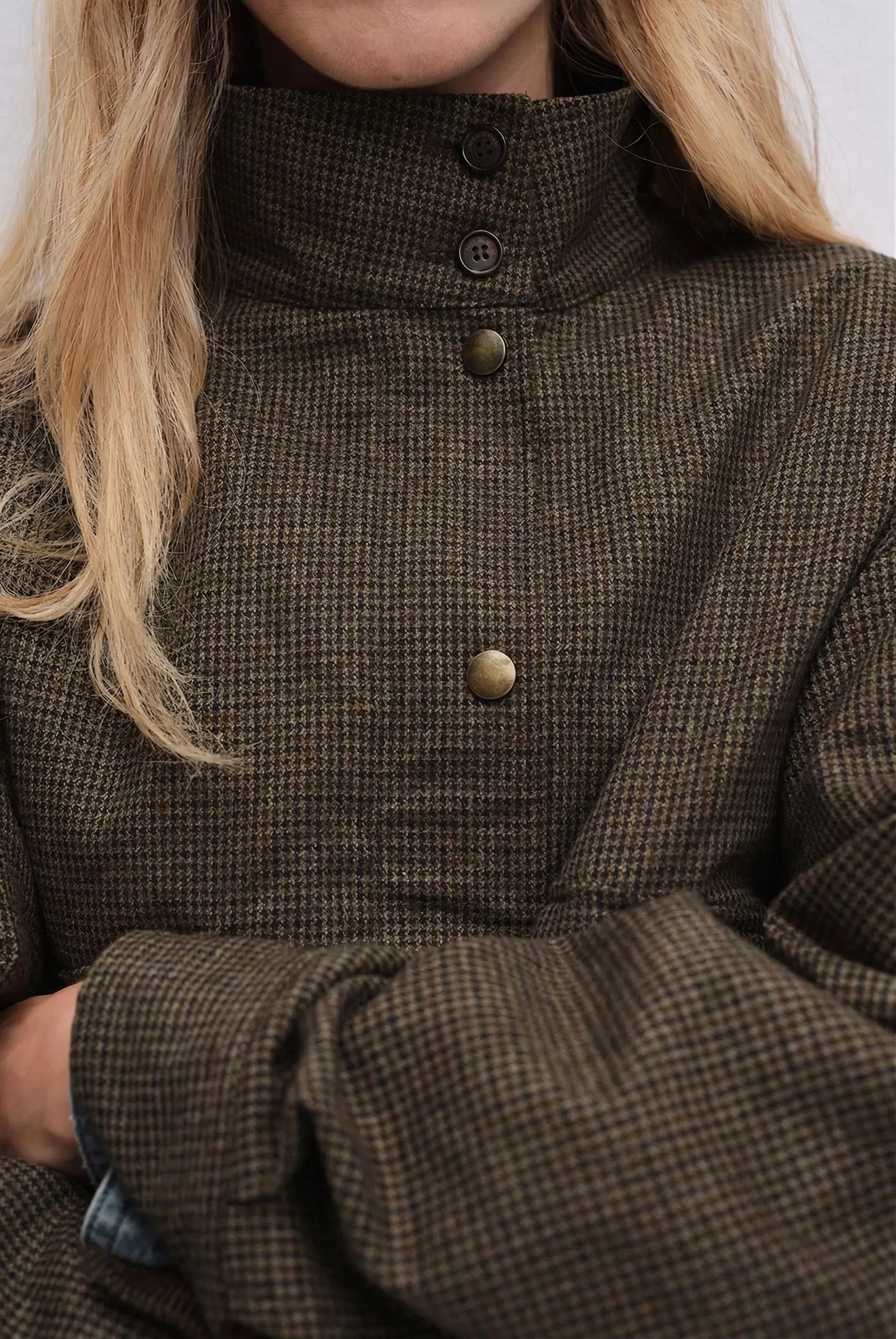 Houndstooth Corduroy Jacket - Image 4