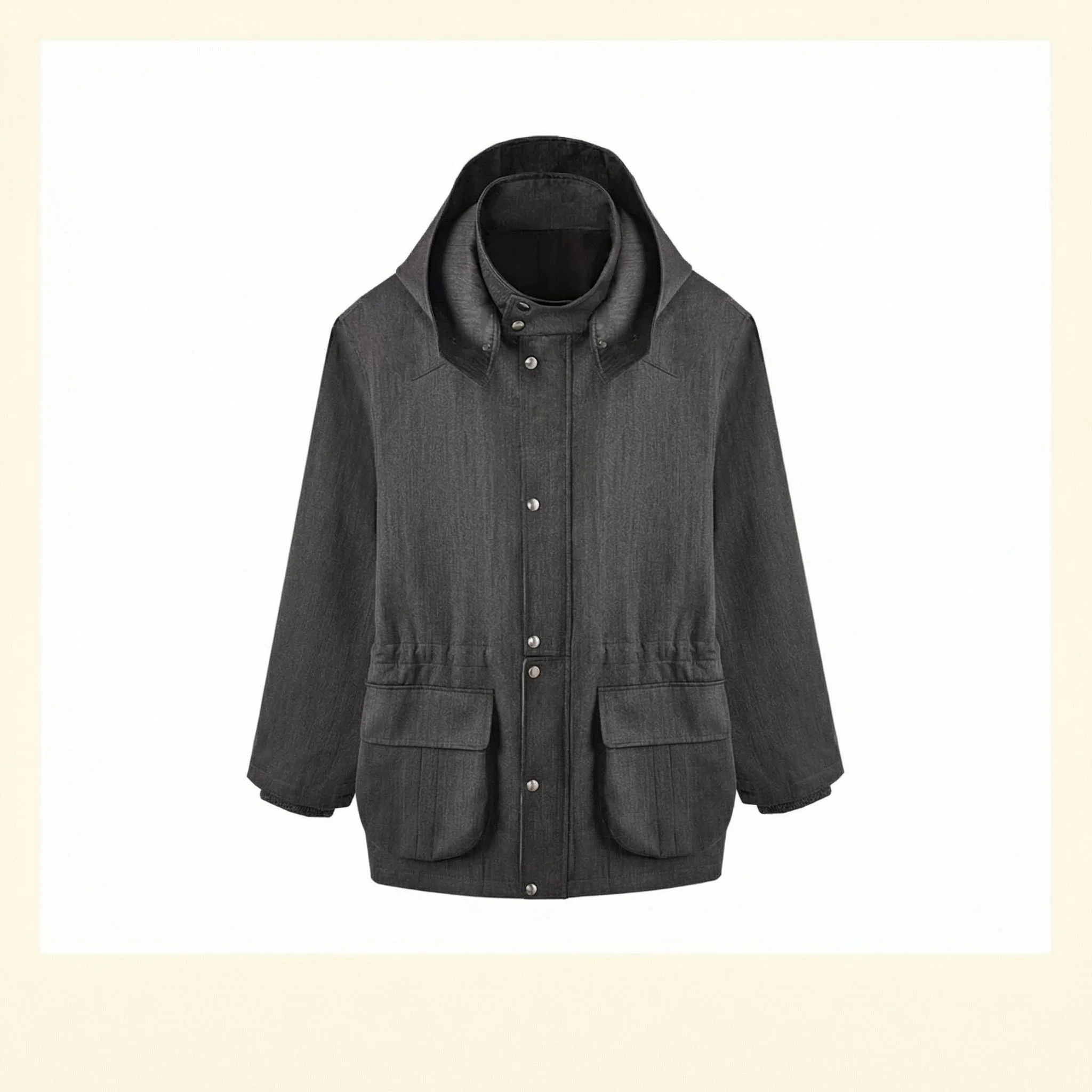 Huddersfield Wool Hooded Jacket - Image 8