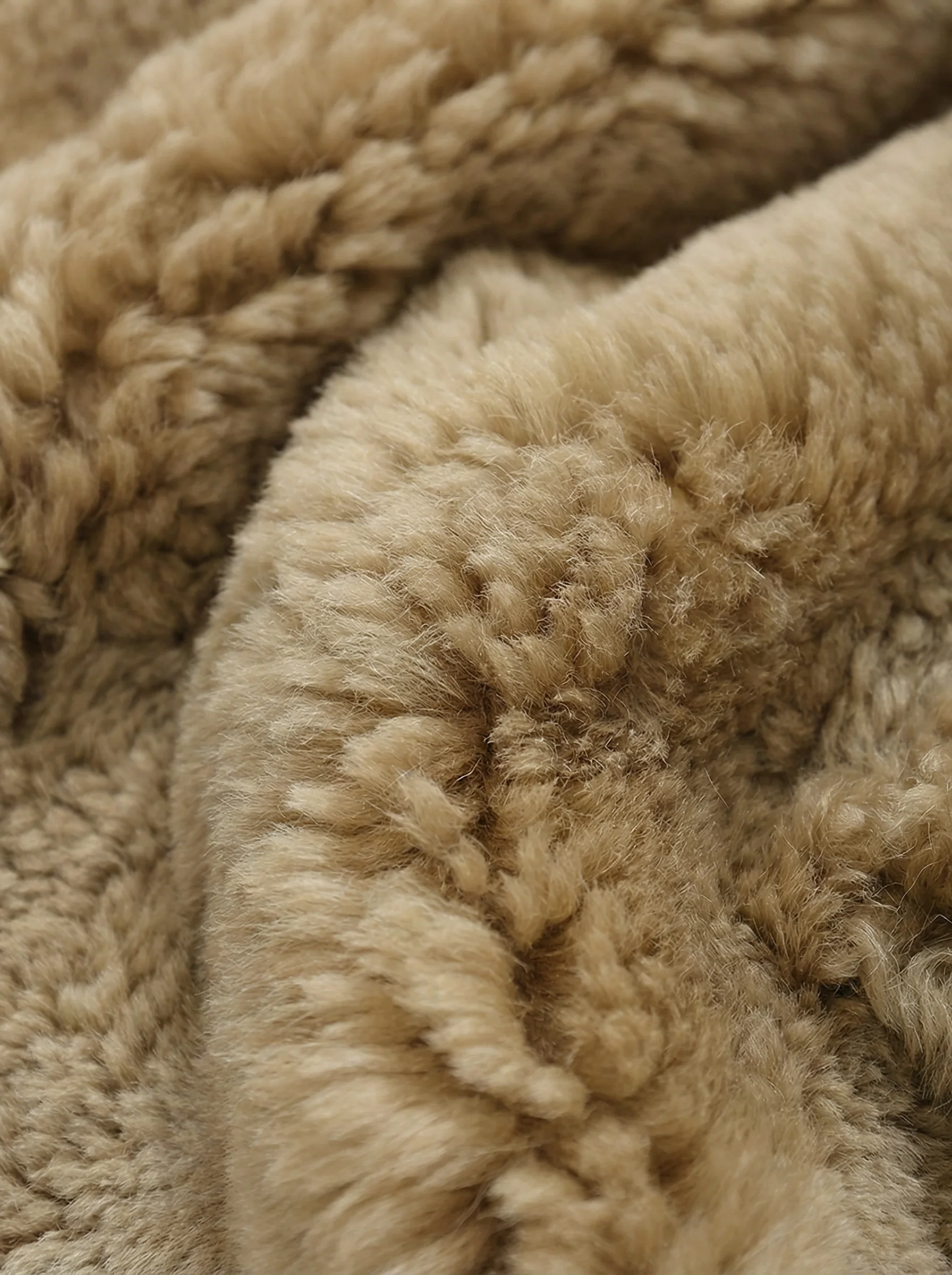 Icelandic Shearling Toggle Jacket - Image 5