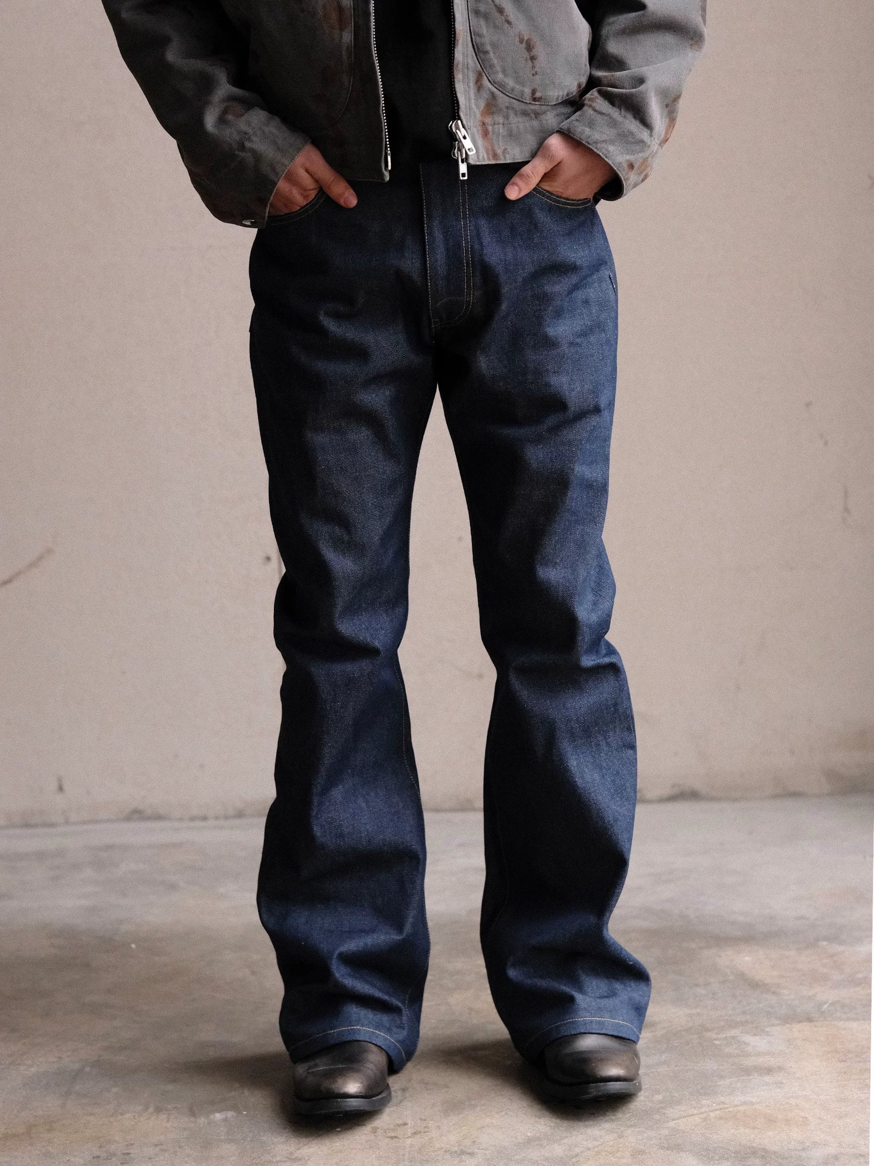 Indigo Bootcut Jeans