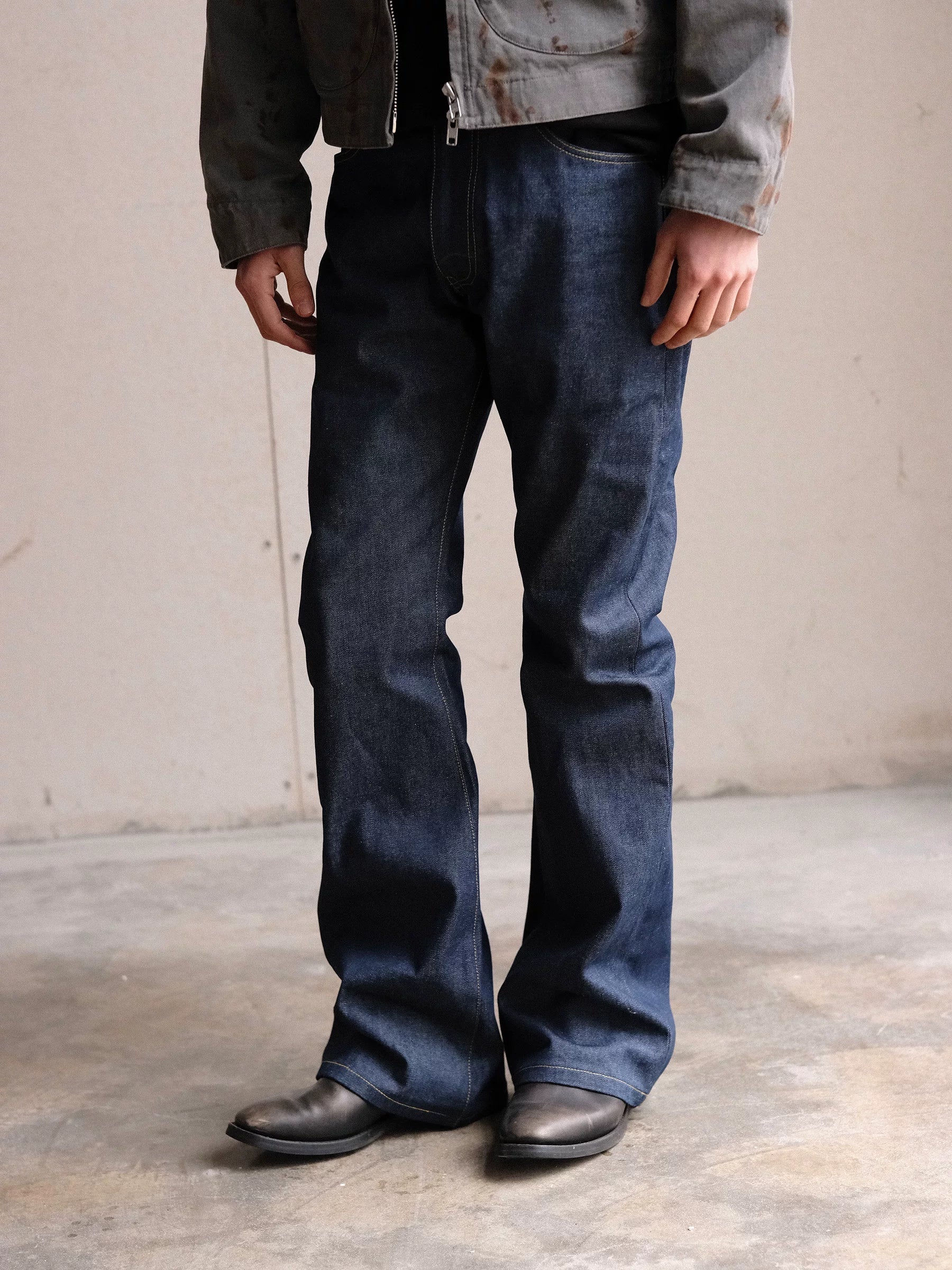 Indigo Bootcut Jeans - Image 2