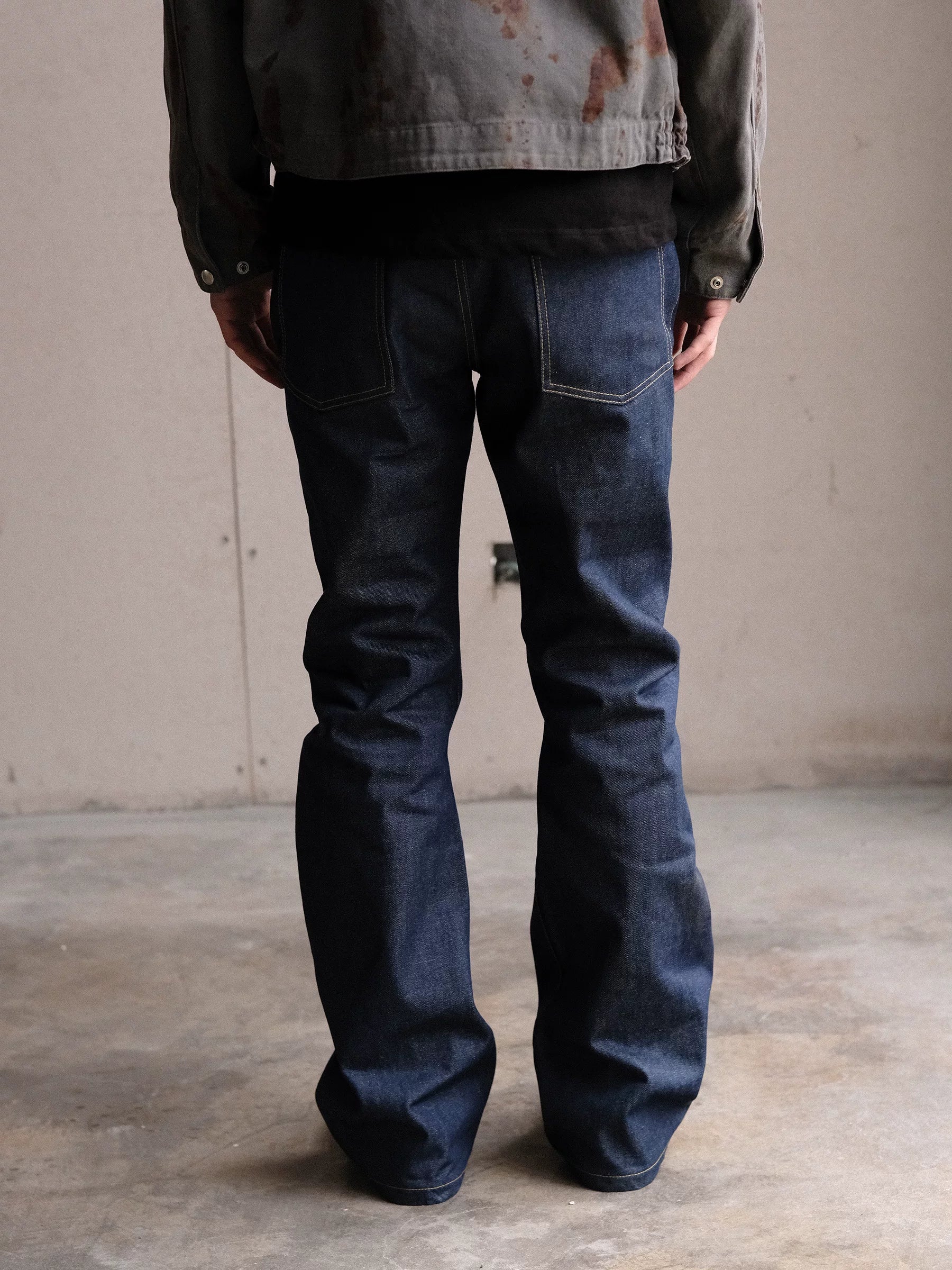 Indigo Bootcut Jeans - Image 4