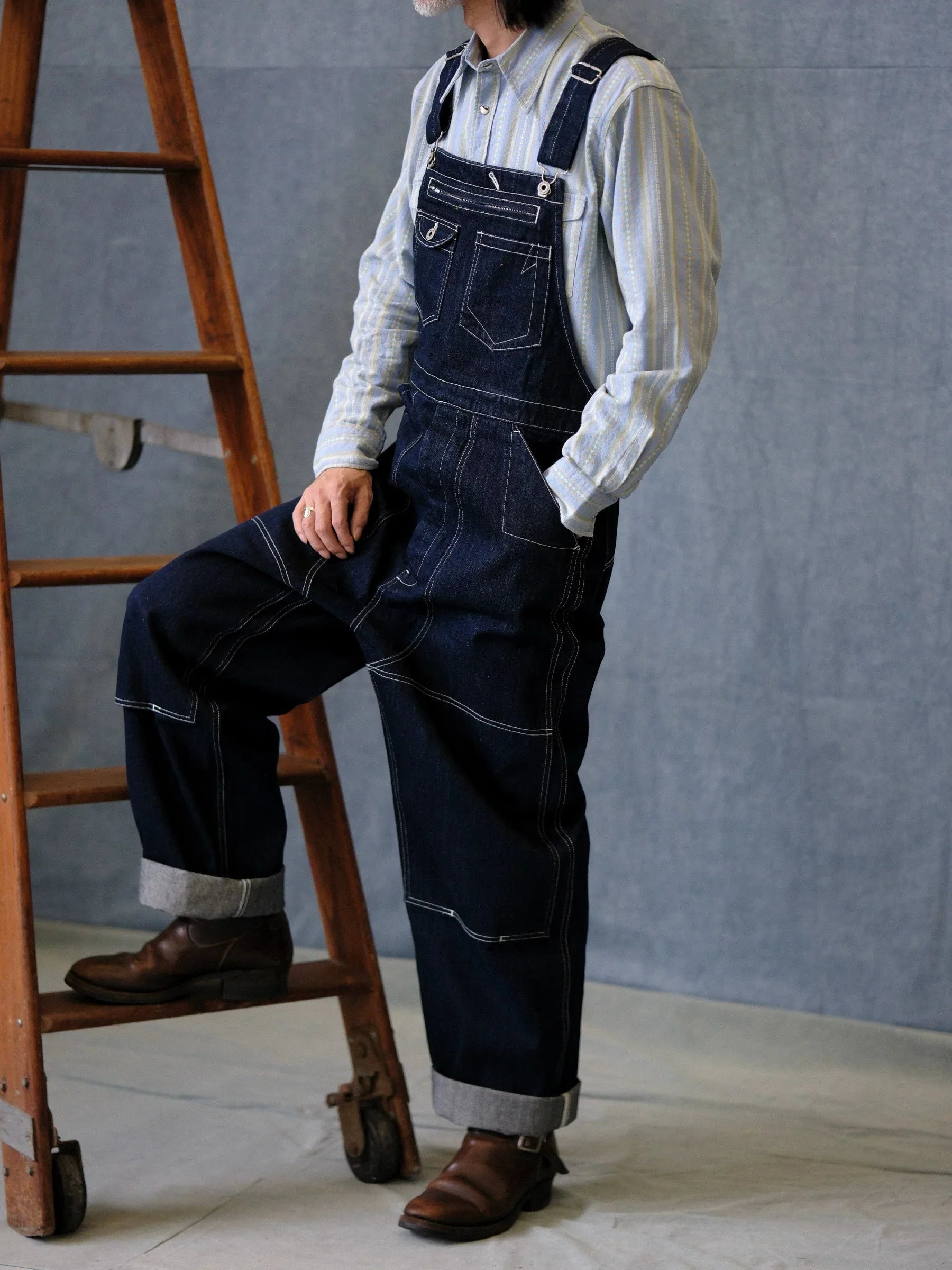 Indigo Denim Overalls
