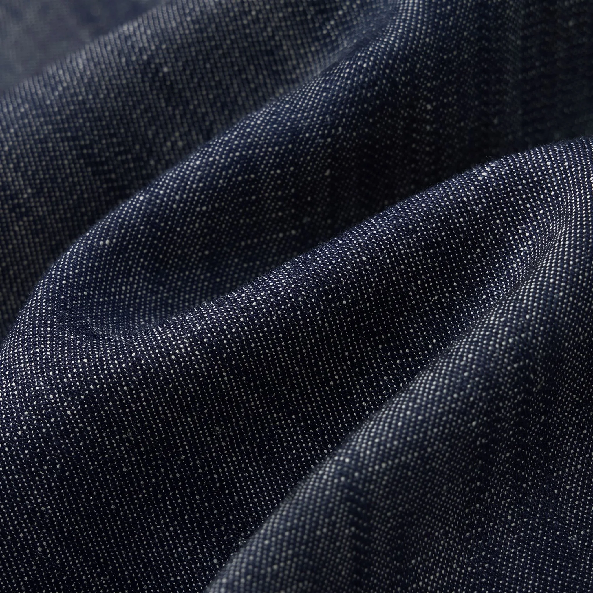 Indigo Pleated Trousers - Image 3