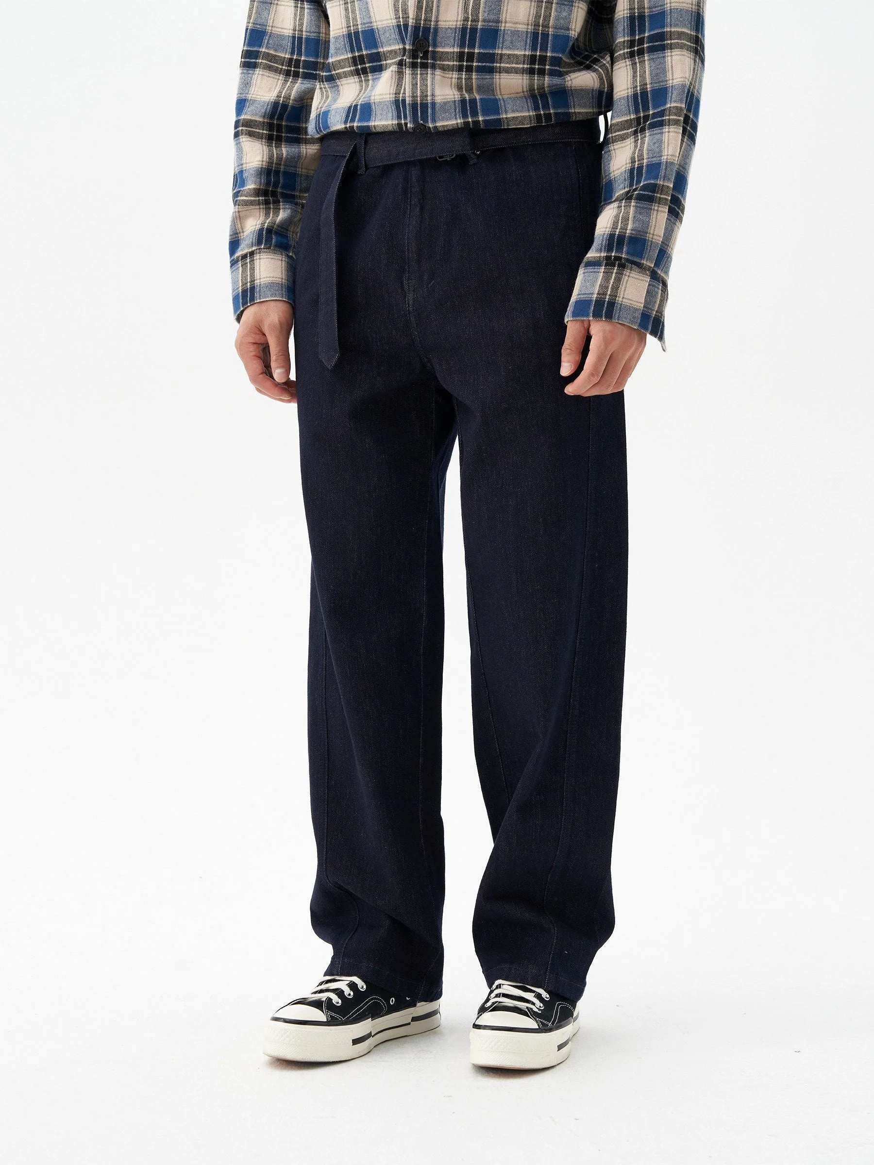 Indigo Twill Trousers
