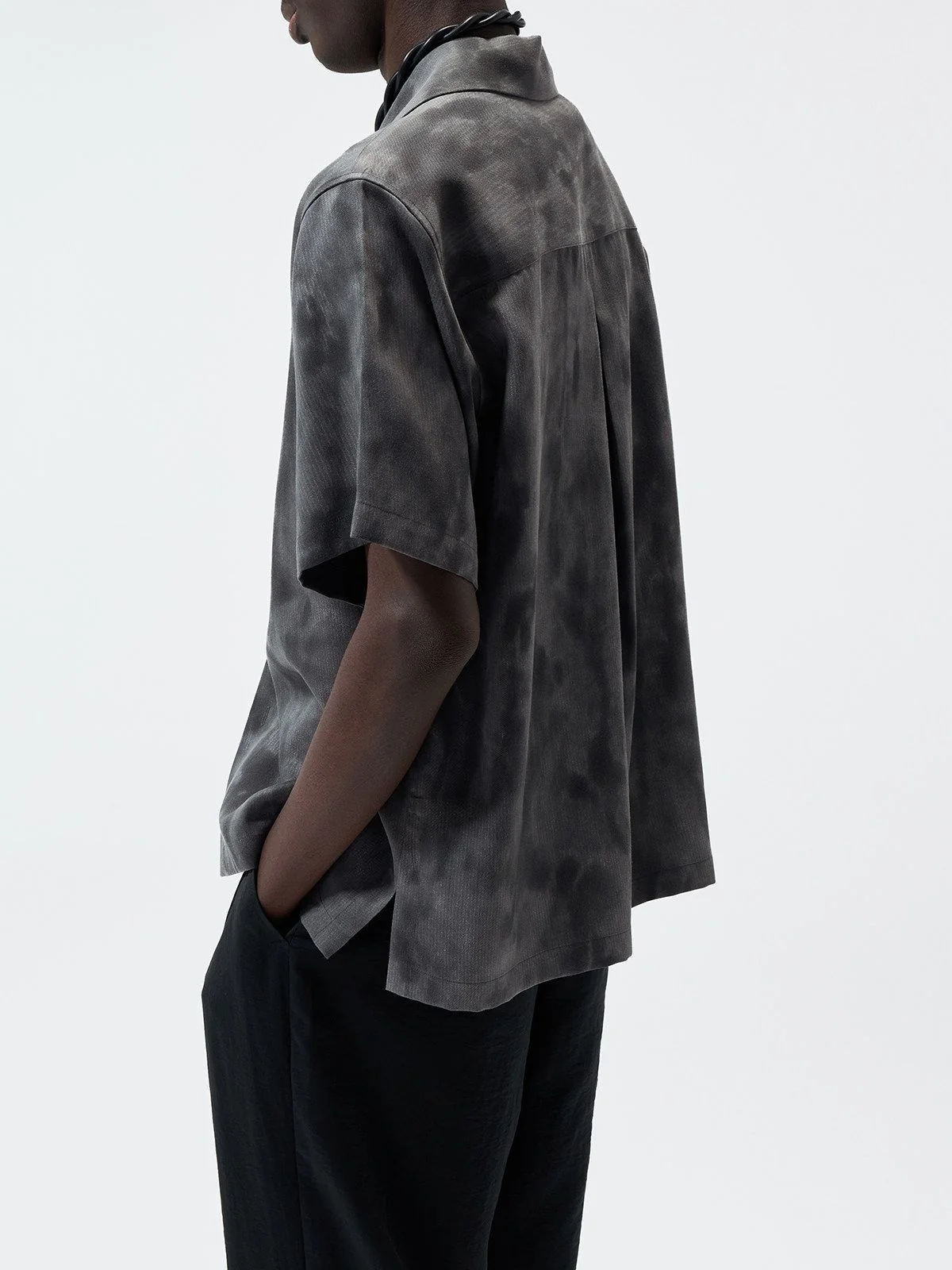 Ink Print Camp Shirt - Image 3