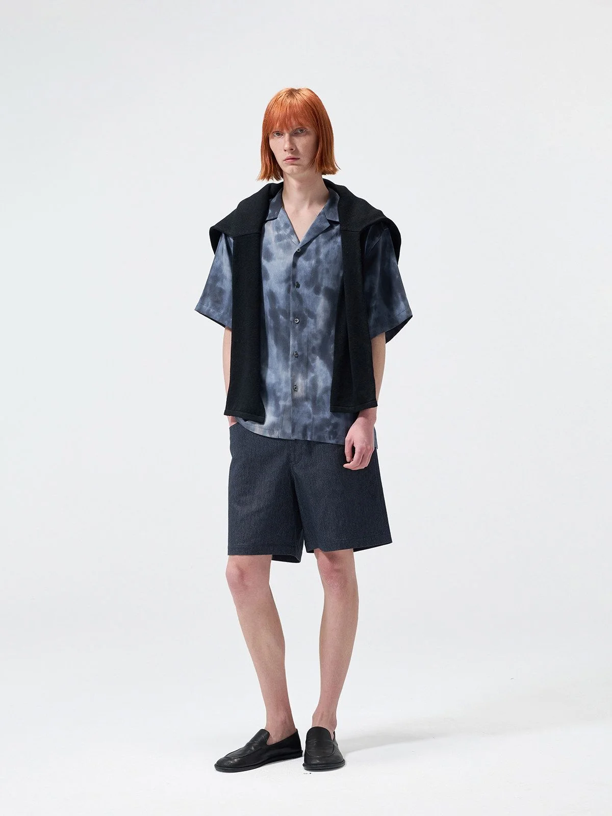 Ink Print Camp Shirt - Image 4