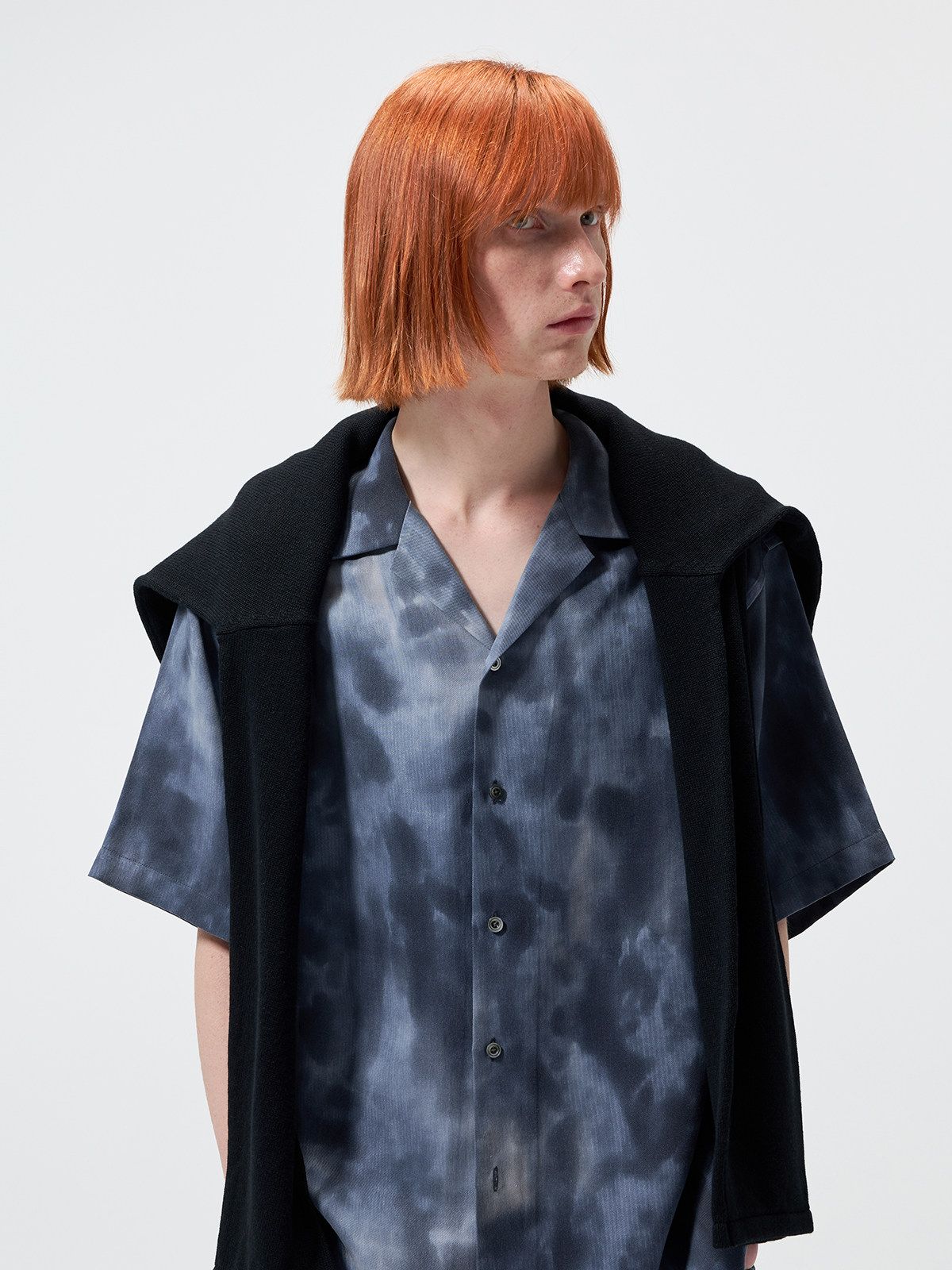 Ink Print Camp Shirt - Image 5