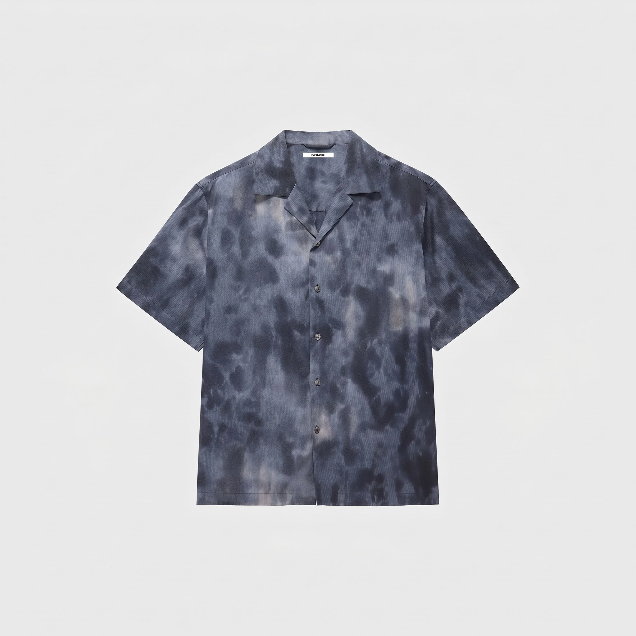Ink Print Camp Shirt - Image 6
