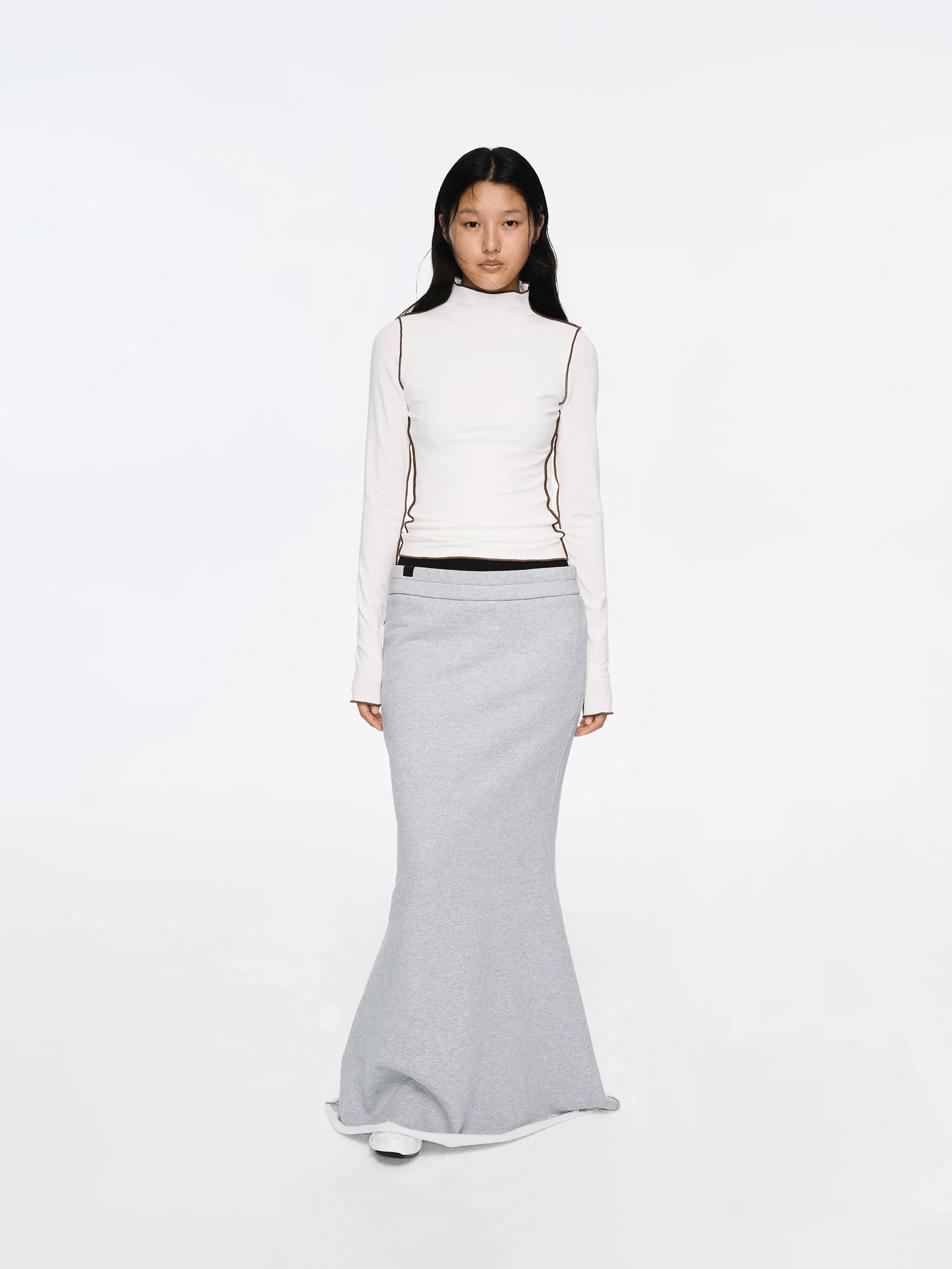 Inside-Out Contrast Knit Top - Image 4