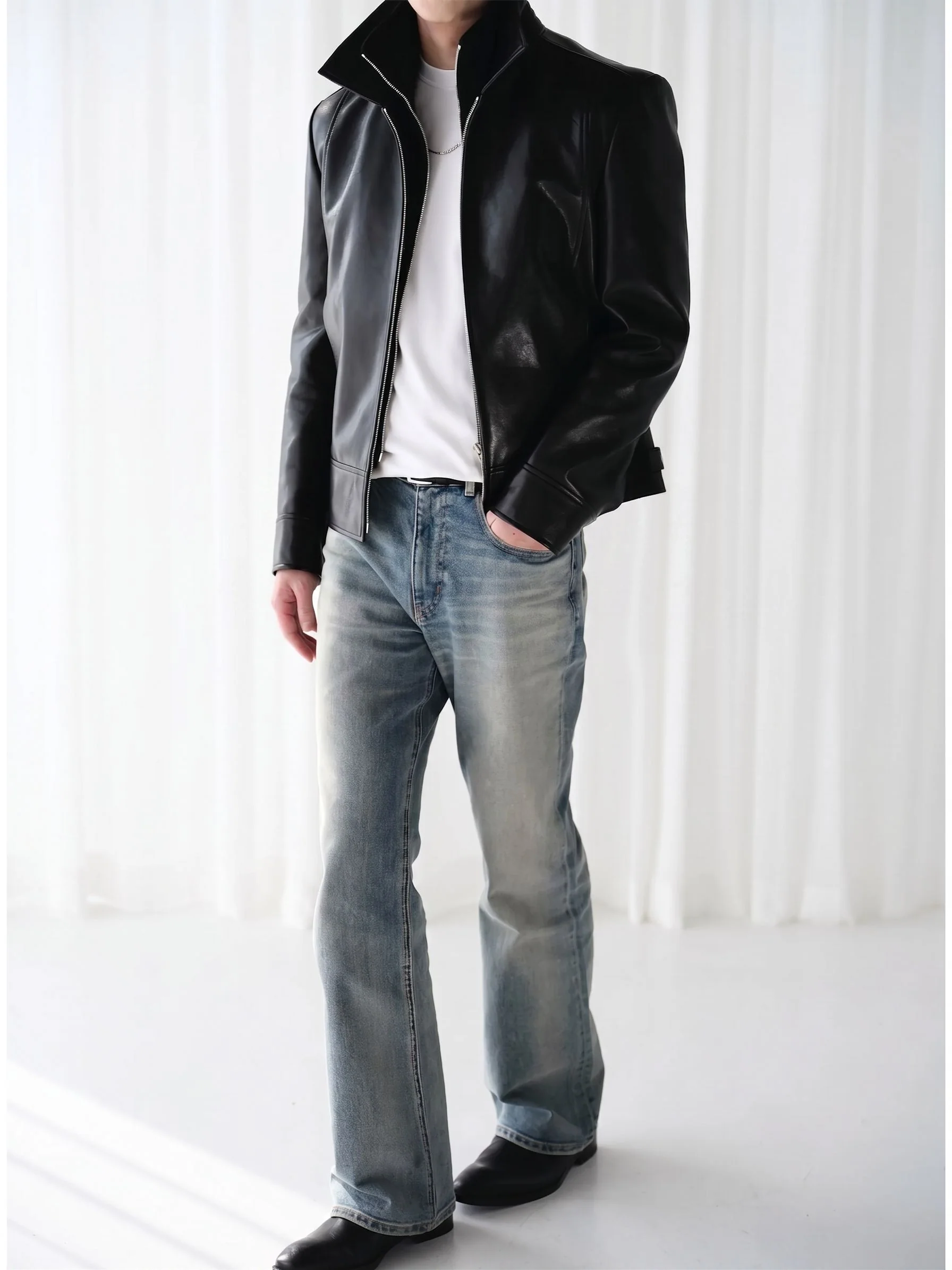Insulated Leather Jacket
