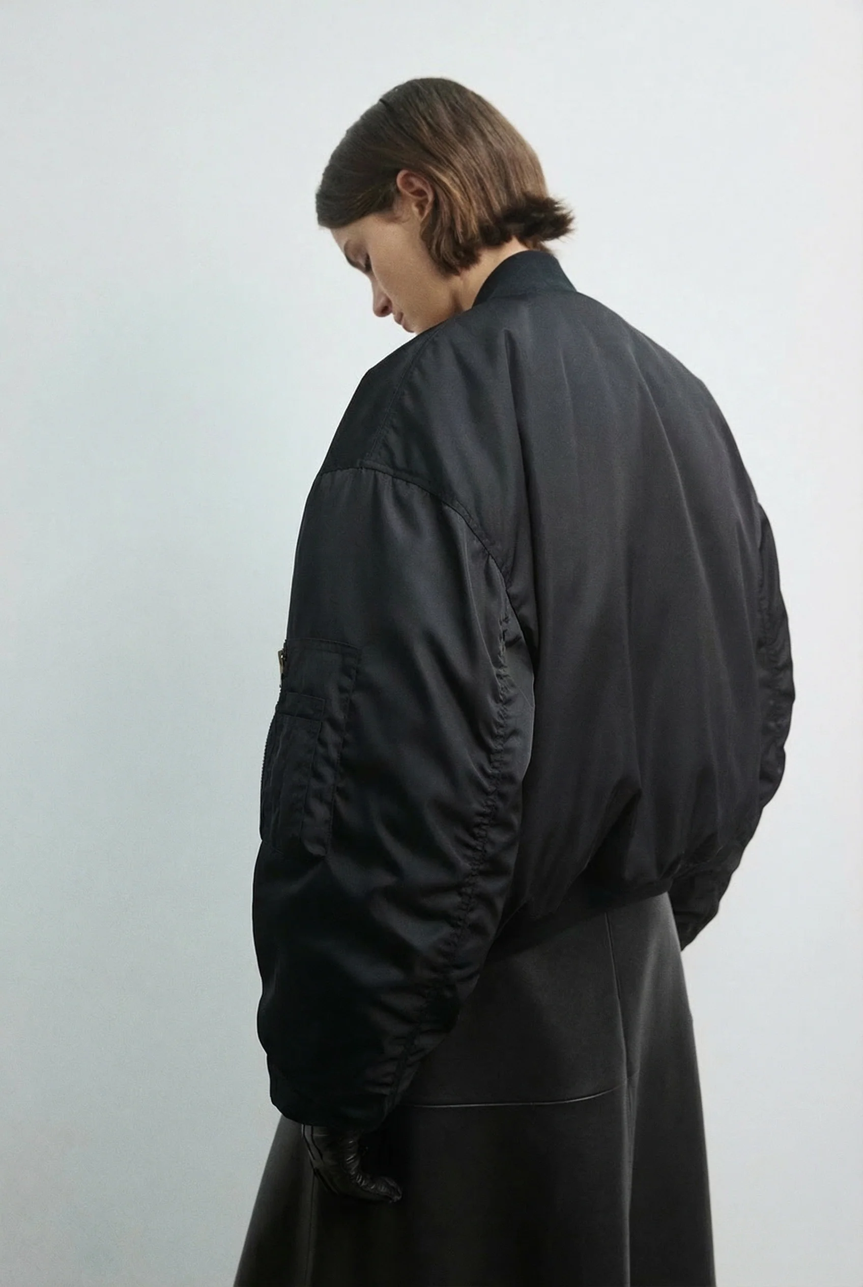 Insulated Nylon Bomber - Image 4