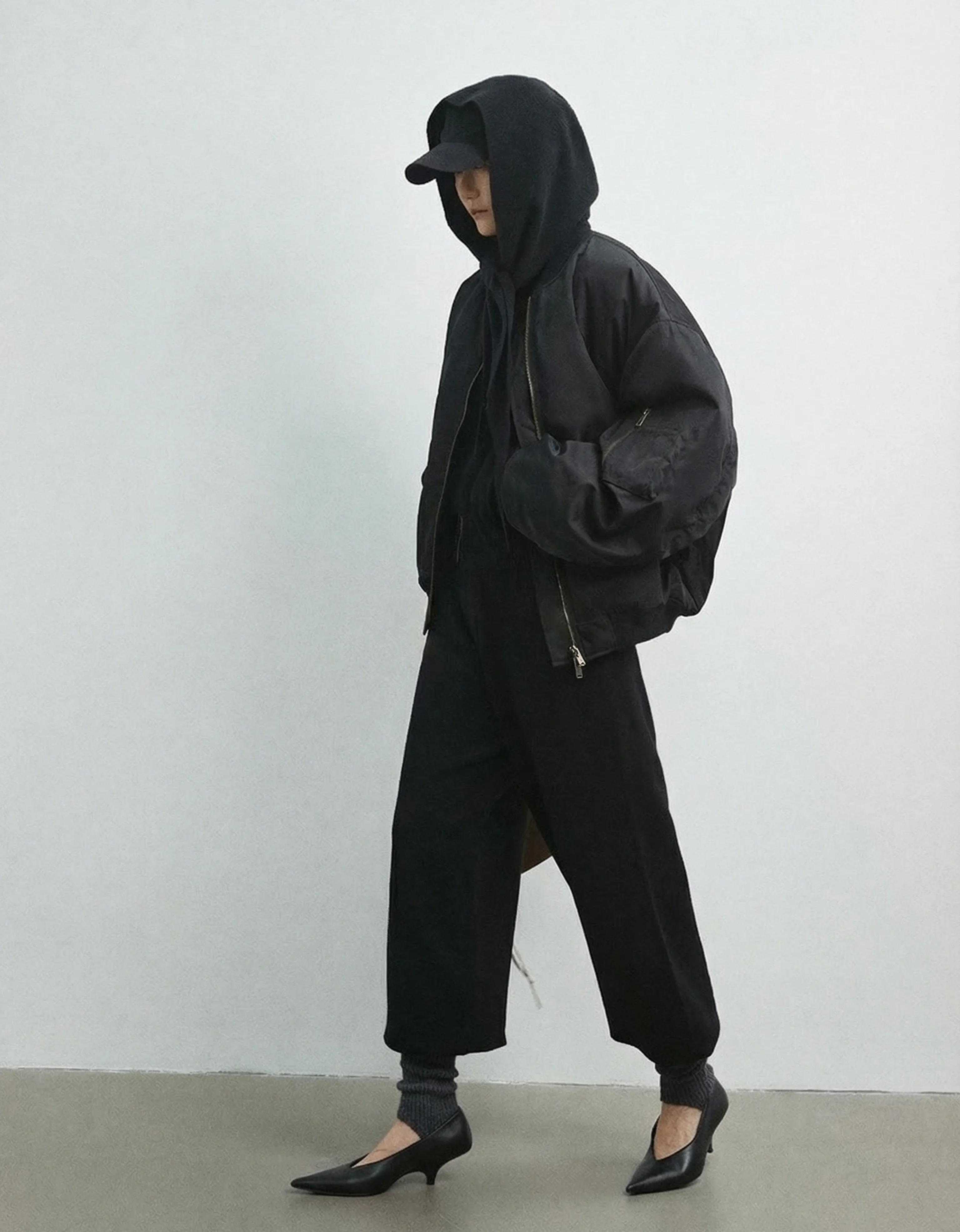 Insulated Nylon Bomber - Image 6