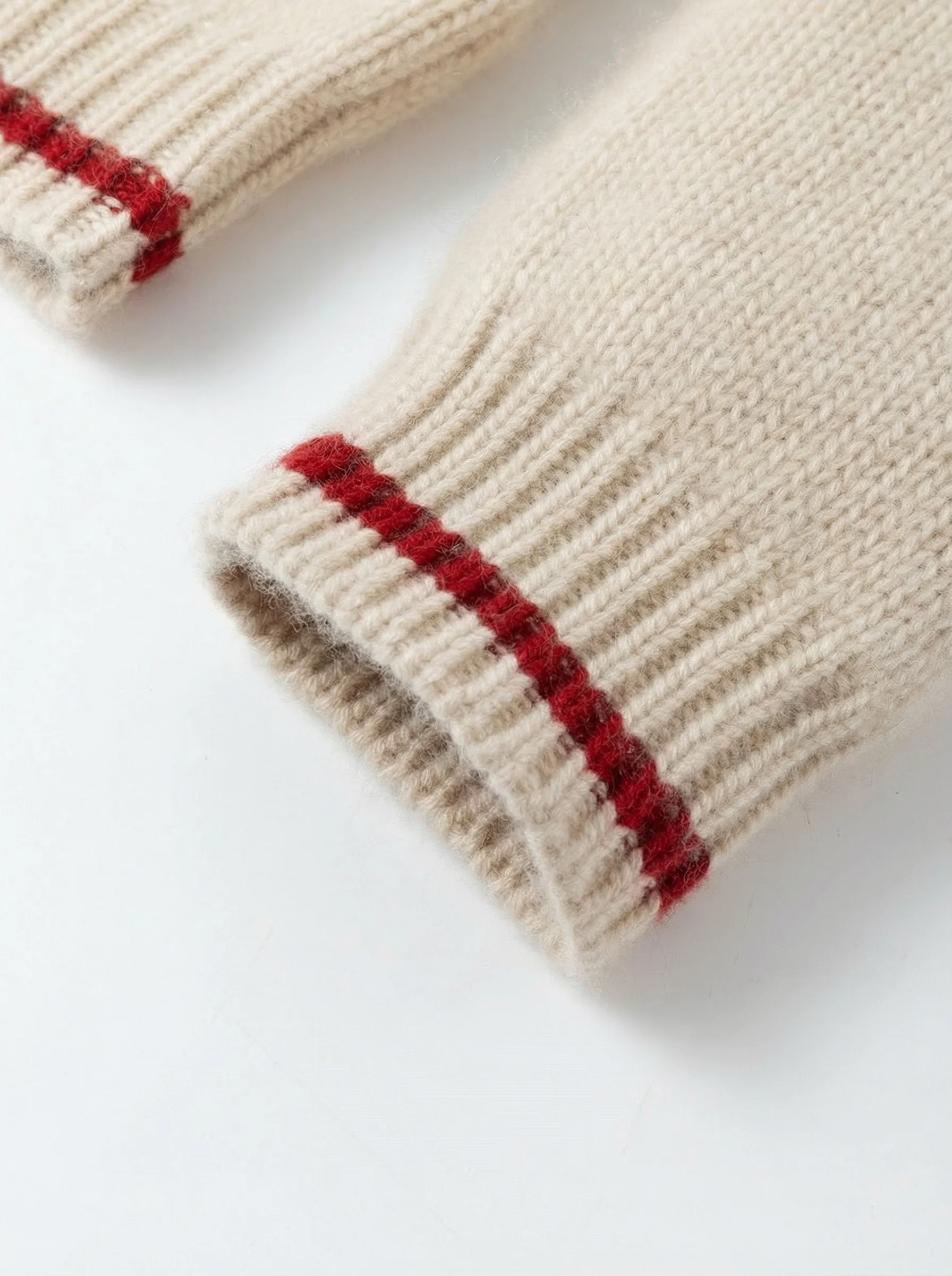 Intarsia Zip Cardigan - Image 5
