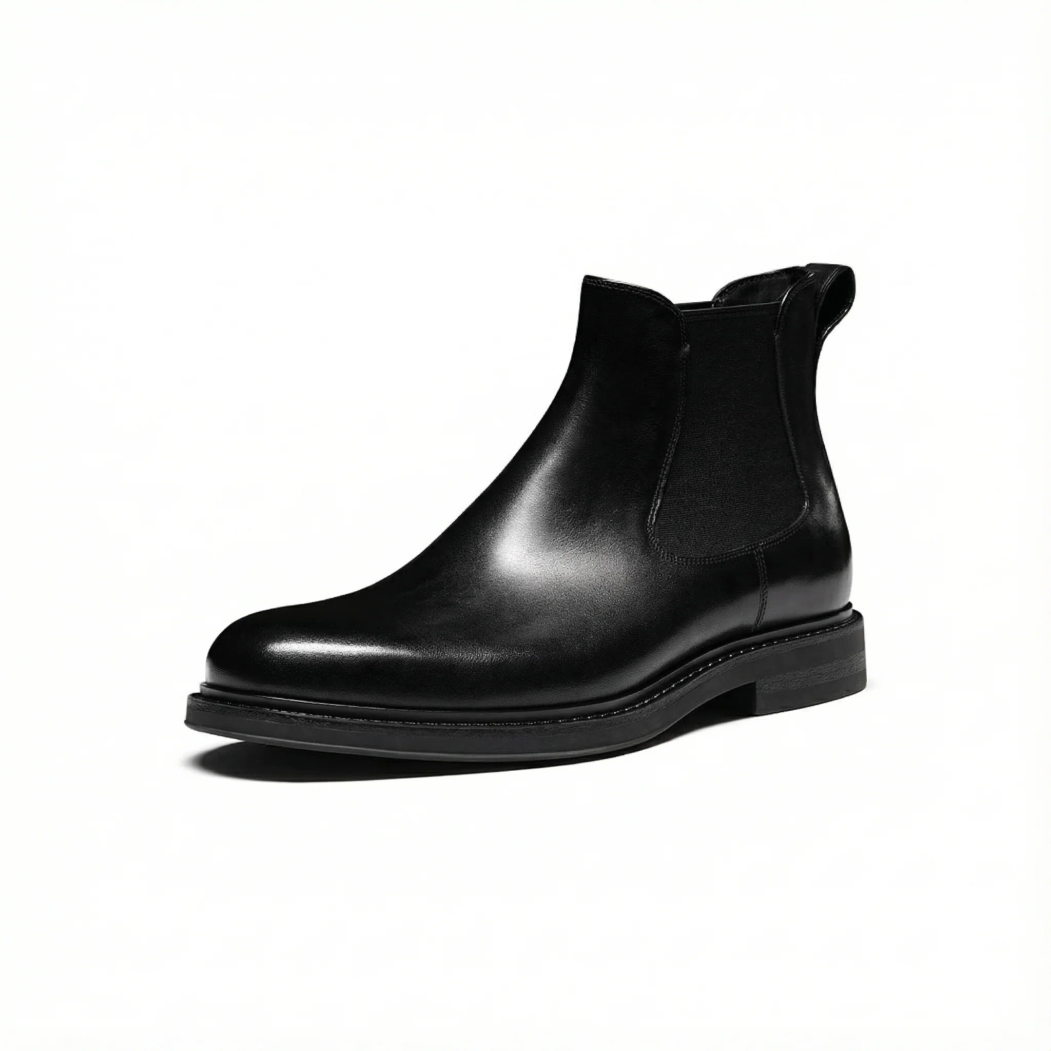 Italian Calf Leather Chelsea Boots