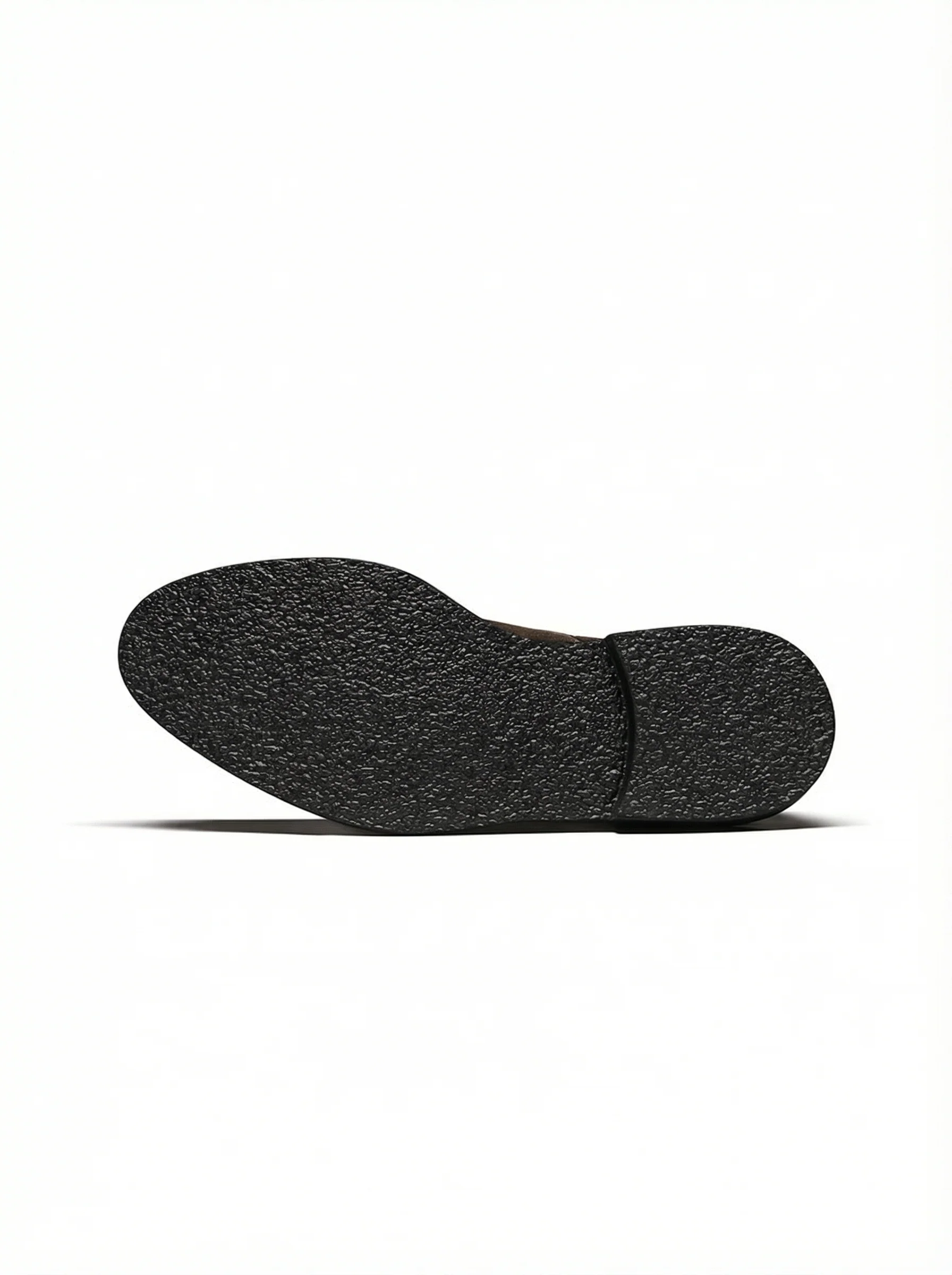 Italian Calf Suede Apron-Toe Derby