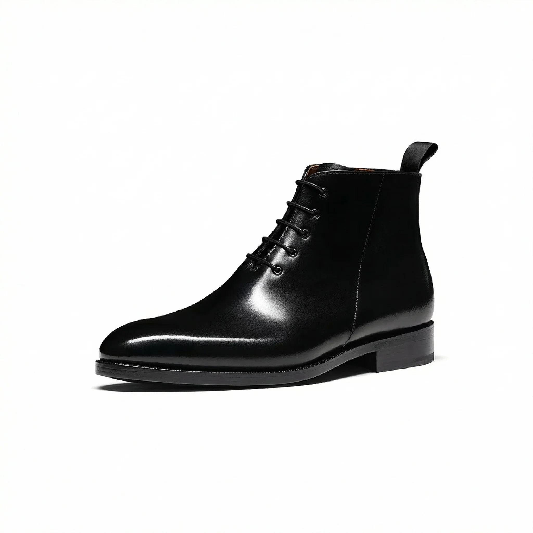 Italian Calfskin Goodyear-Welted Lace-Up Boot - Image 3