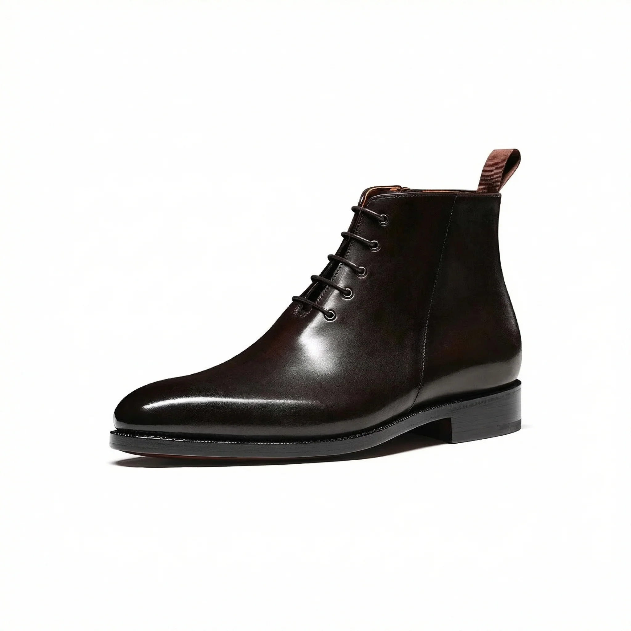 Italian Calfskin Goodyear-Welted Lace-Up Boot - Image 4