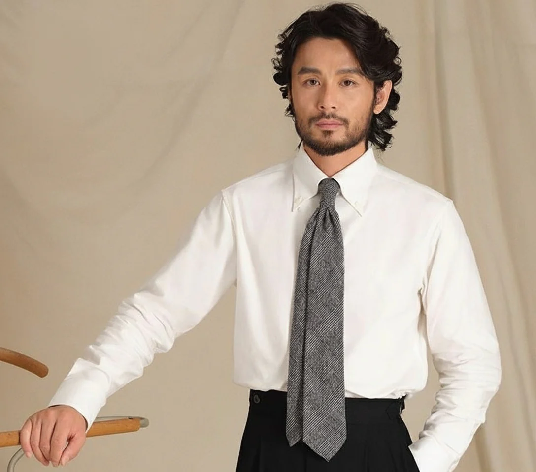 Italian Cotton Button-Up Shirt