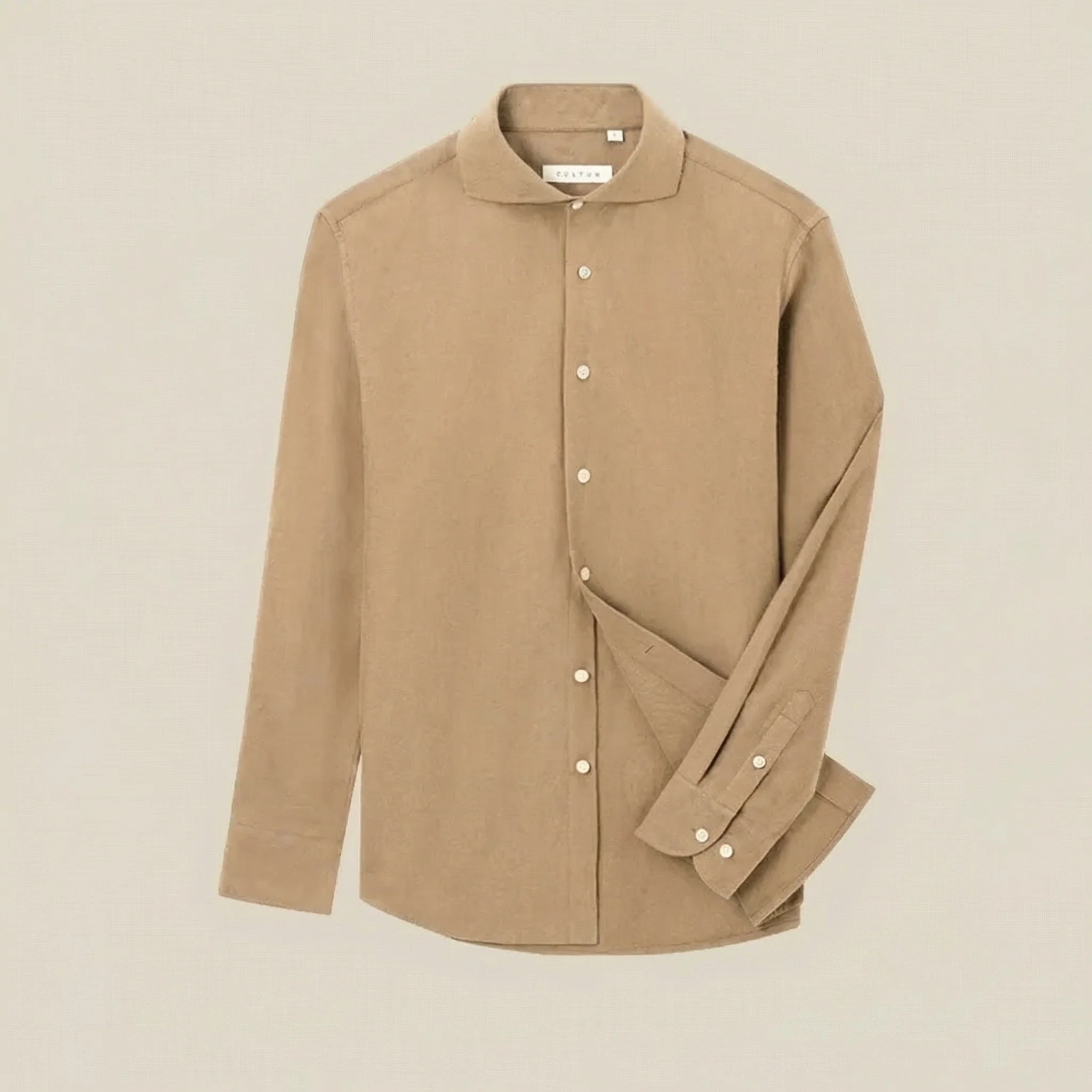Italian Cotton Button-Up Shirt - Image 10